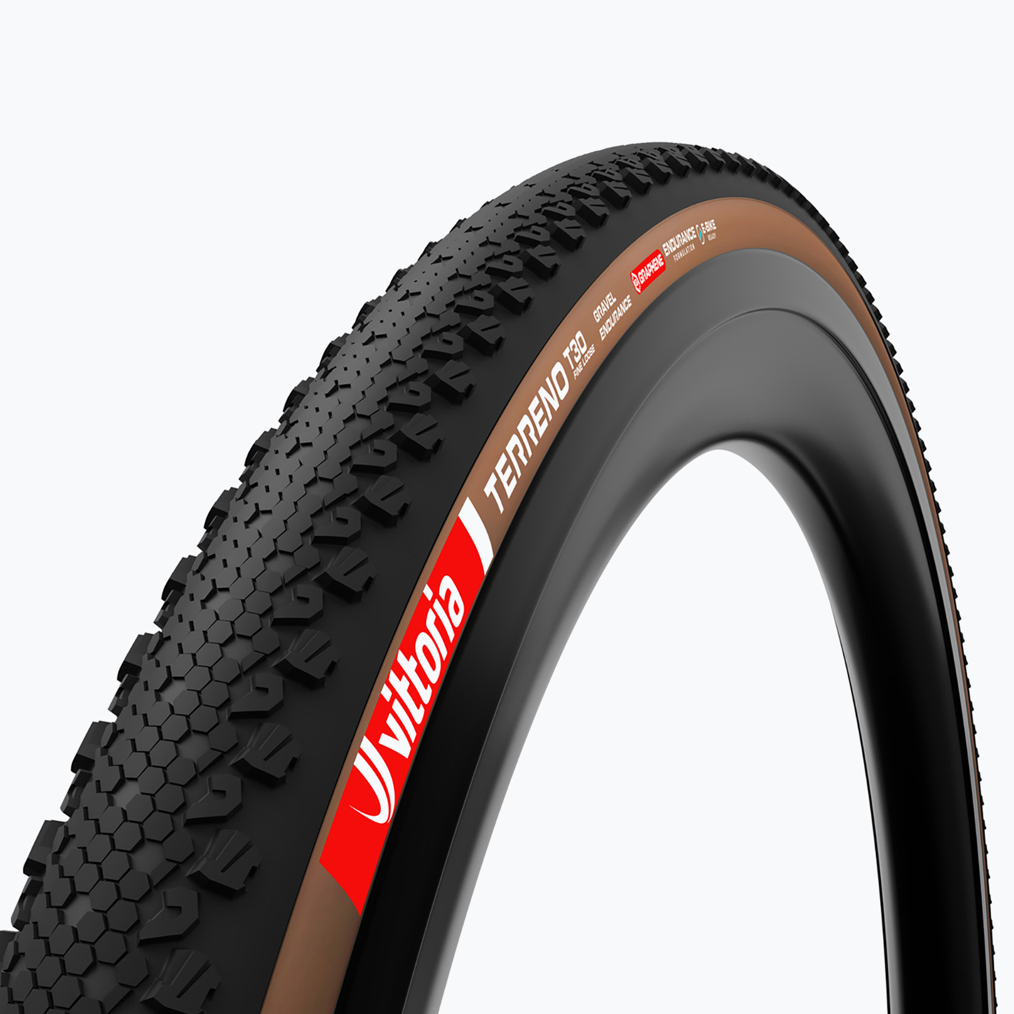 Anvelopă de bicicletă Vittoria Terreno T30 G2.0 TLR Gravel Endurance 700x37c black/brown