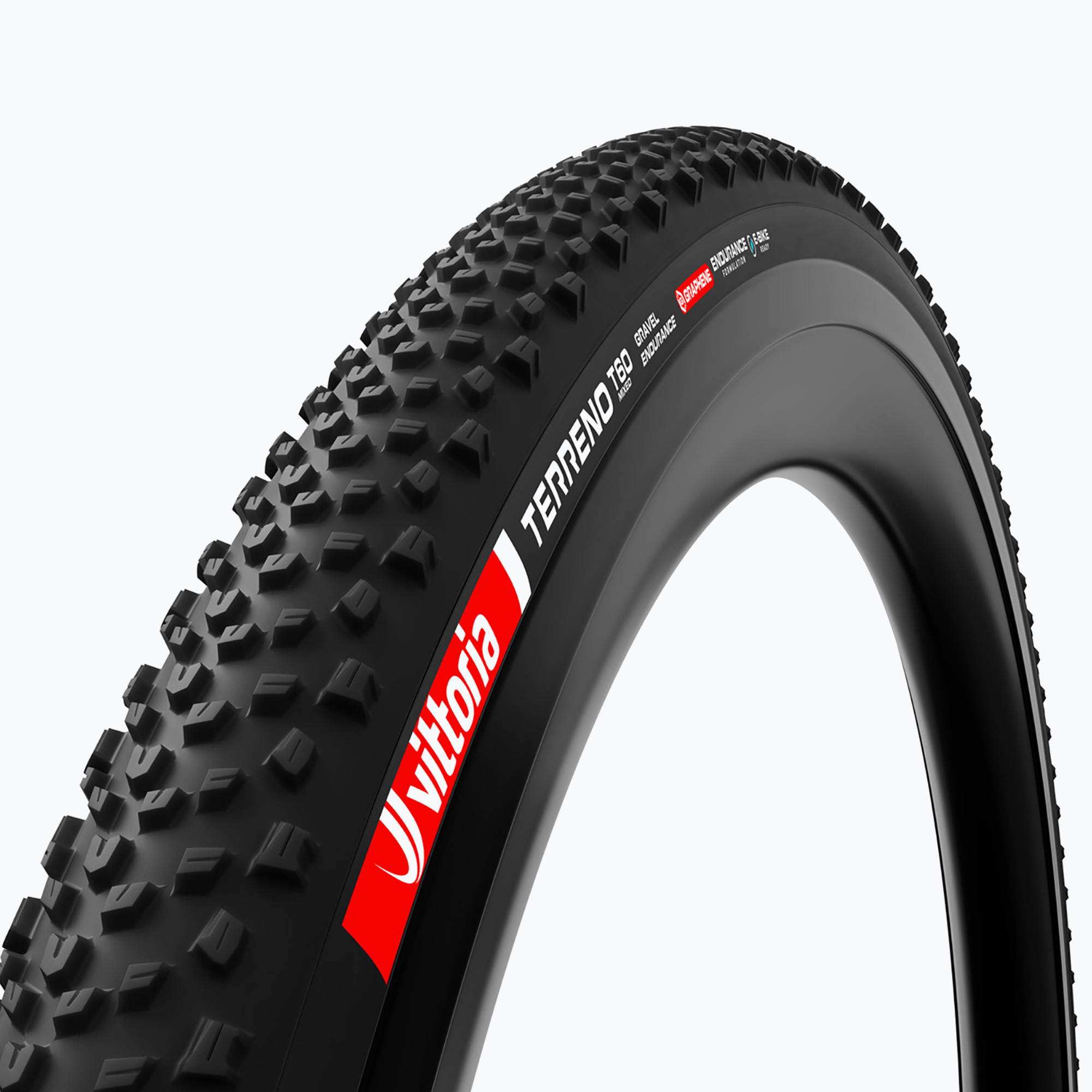 Kerékpár gumiabroncs Vittoria Terreno T60 G2.0 TLR Gravel Endurance 700x40c black (Terreno T60 G2.0 TLR Gravel Endurance 11A.00.837)