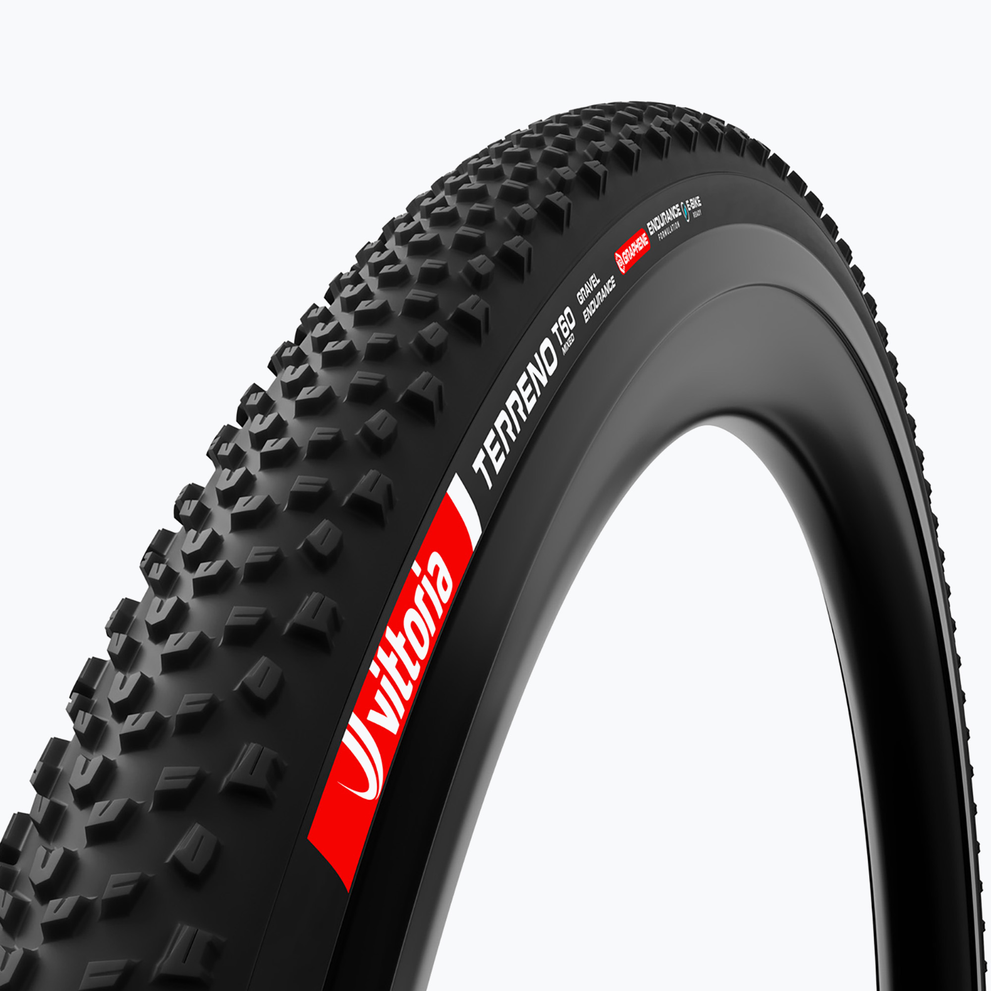 Kerékpár gumiabroncs Vittoria Terreno T60 G2.0 TLR Gravel Endurance 700x40c black/brown (Terreno T60 G2.0 TLR Gravel Endurance 11A.00.838)