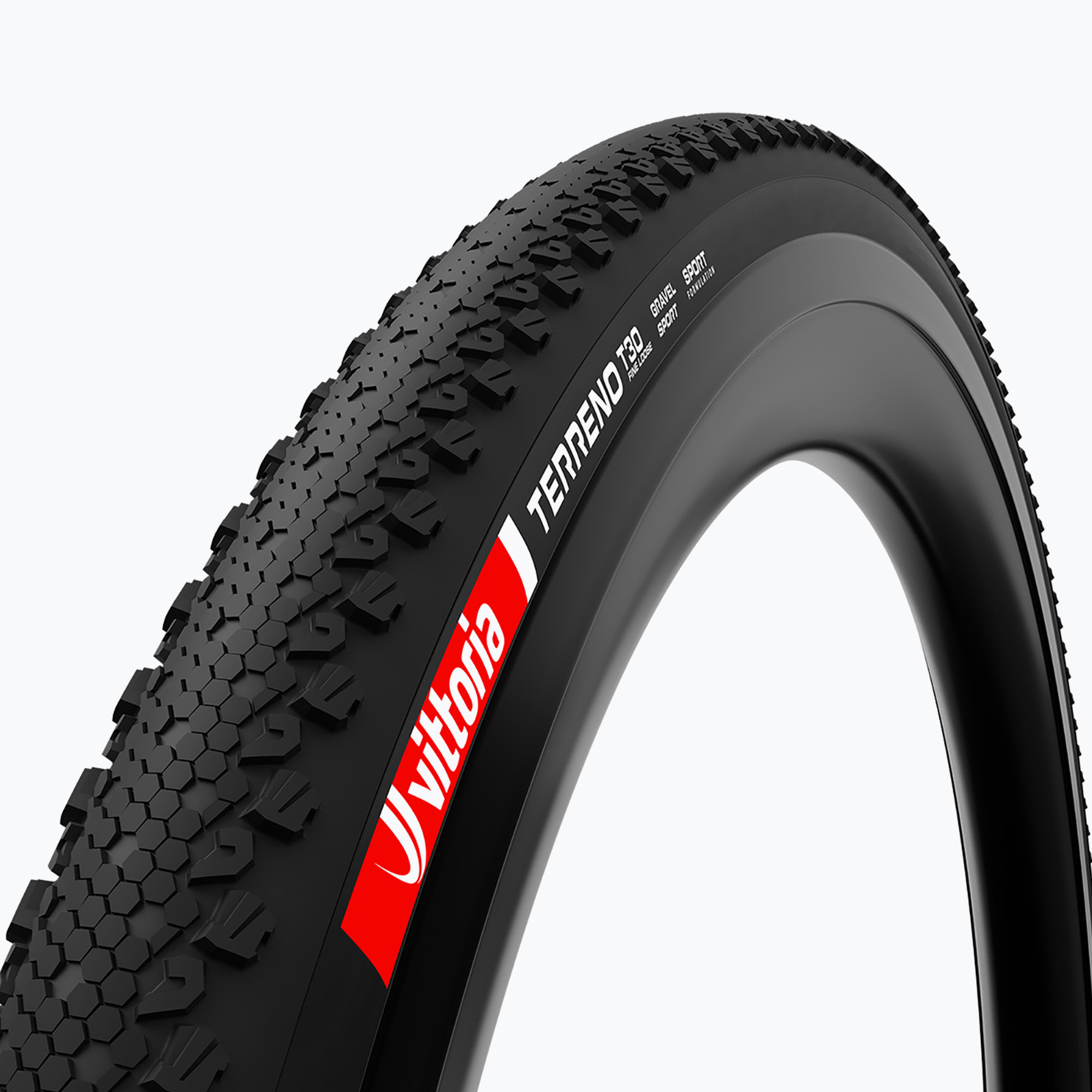 Kerékpár gumiabroncs Vittoria Terreno T30 G2.0 Gravel Sport 700 x 35C black (Terreno T30 G2.0 Gravel Sport 11A.01.105)