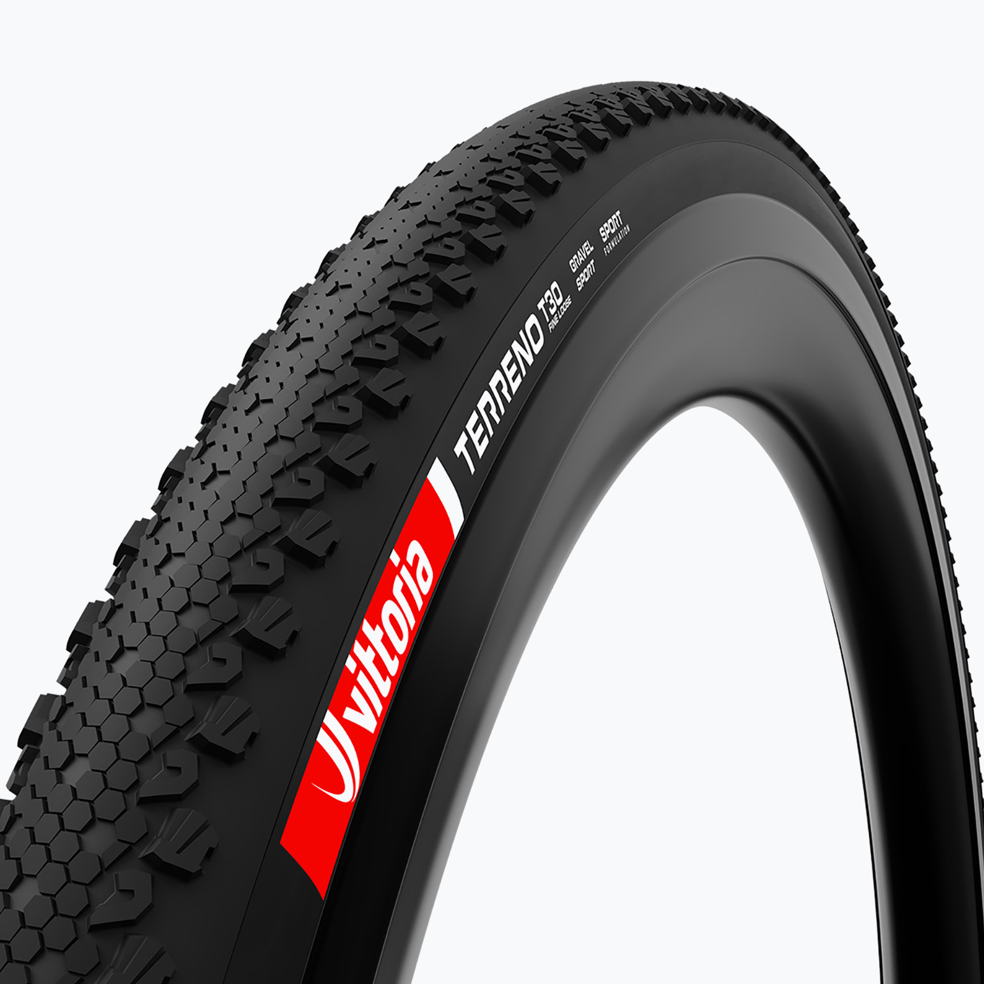 Kerékpár gumiabroncs Vittoria Terreno T30 G2.0 Gravel Sport 700x38c black (Terreno T30 G2.0 Gravel Sport 11A.01.106)