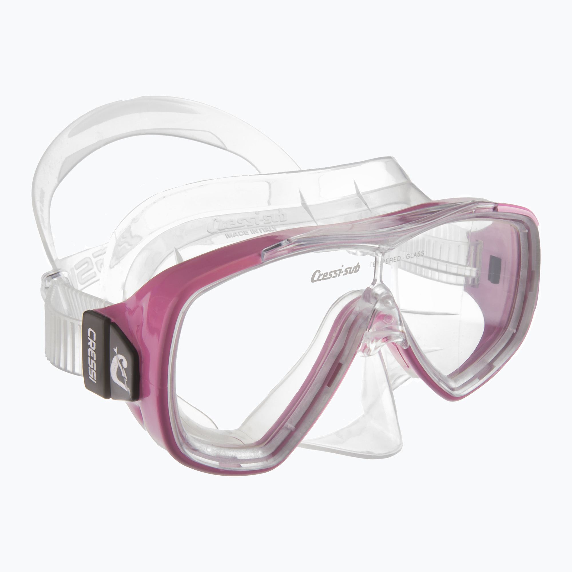 Маска за гмуркане Cressi Onda clear/pink