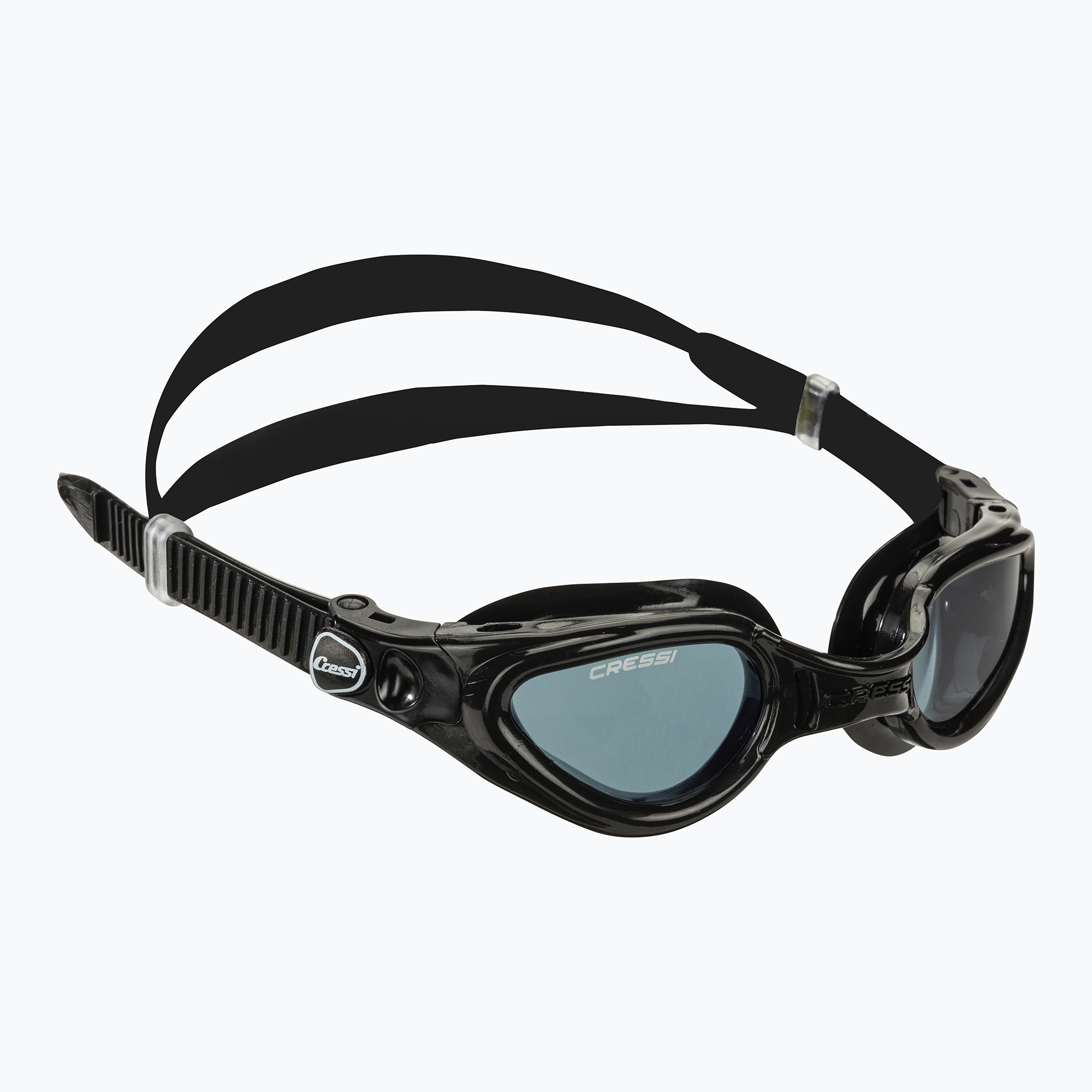 Plavecké okuliare Cressi Right black/smoked (Right DE201655)