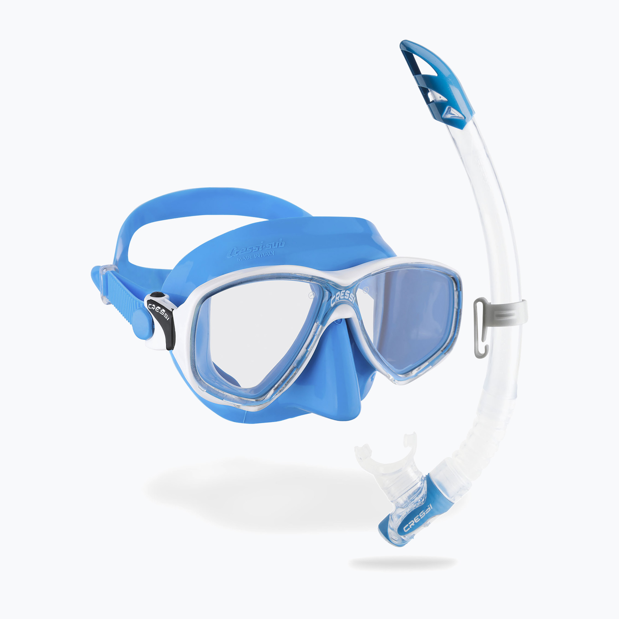 Zestaw do nurkowania Cressi Marea + Gamma blue 