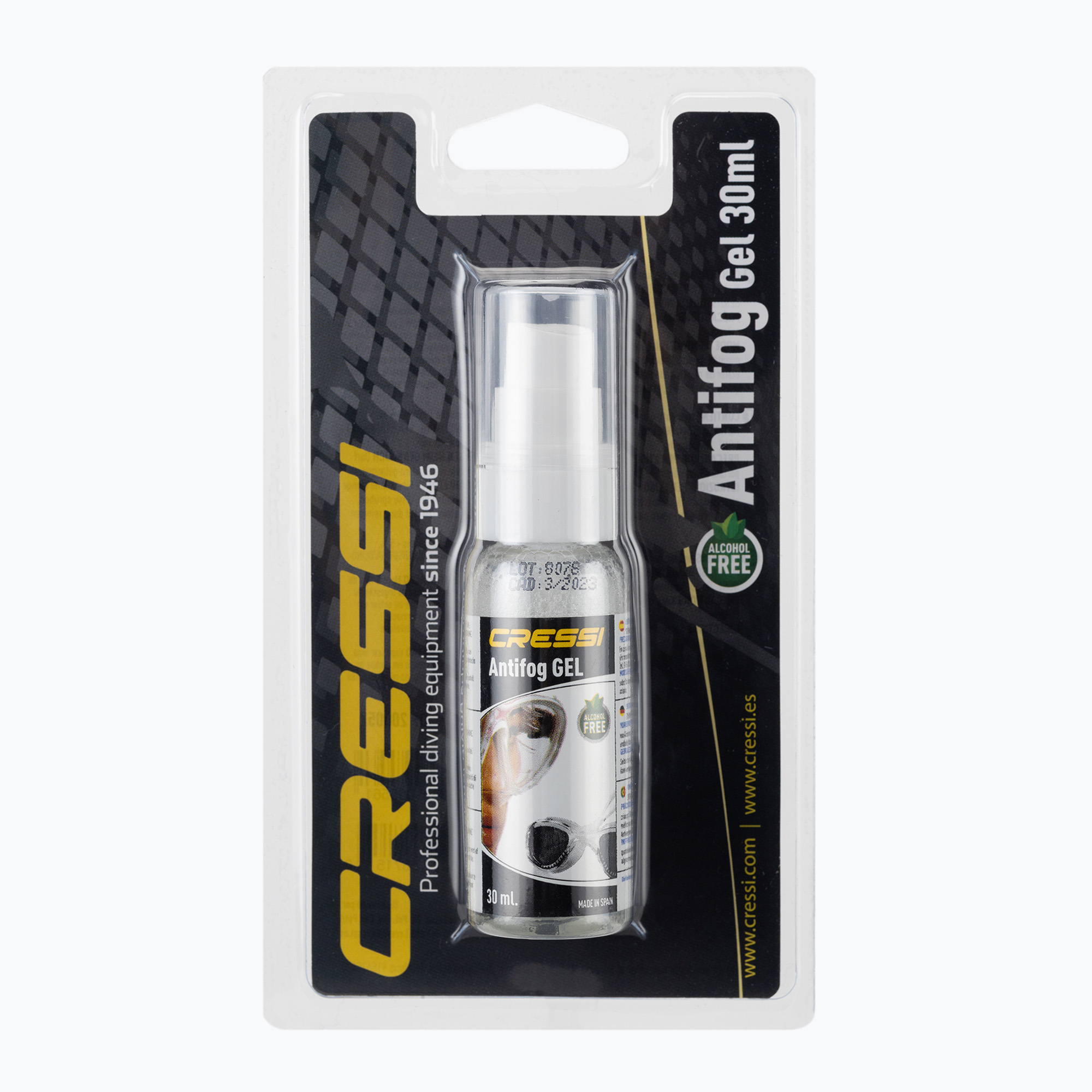 Cressi Anti-Fog Gel for goggles and masks DF200052 (30 ml)
