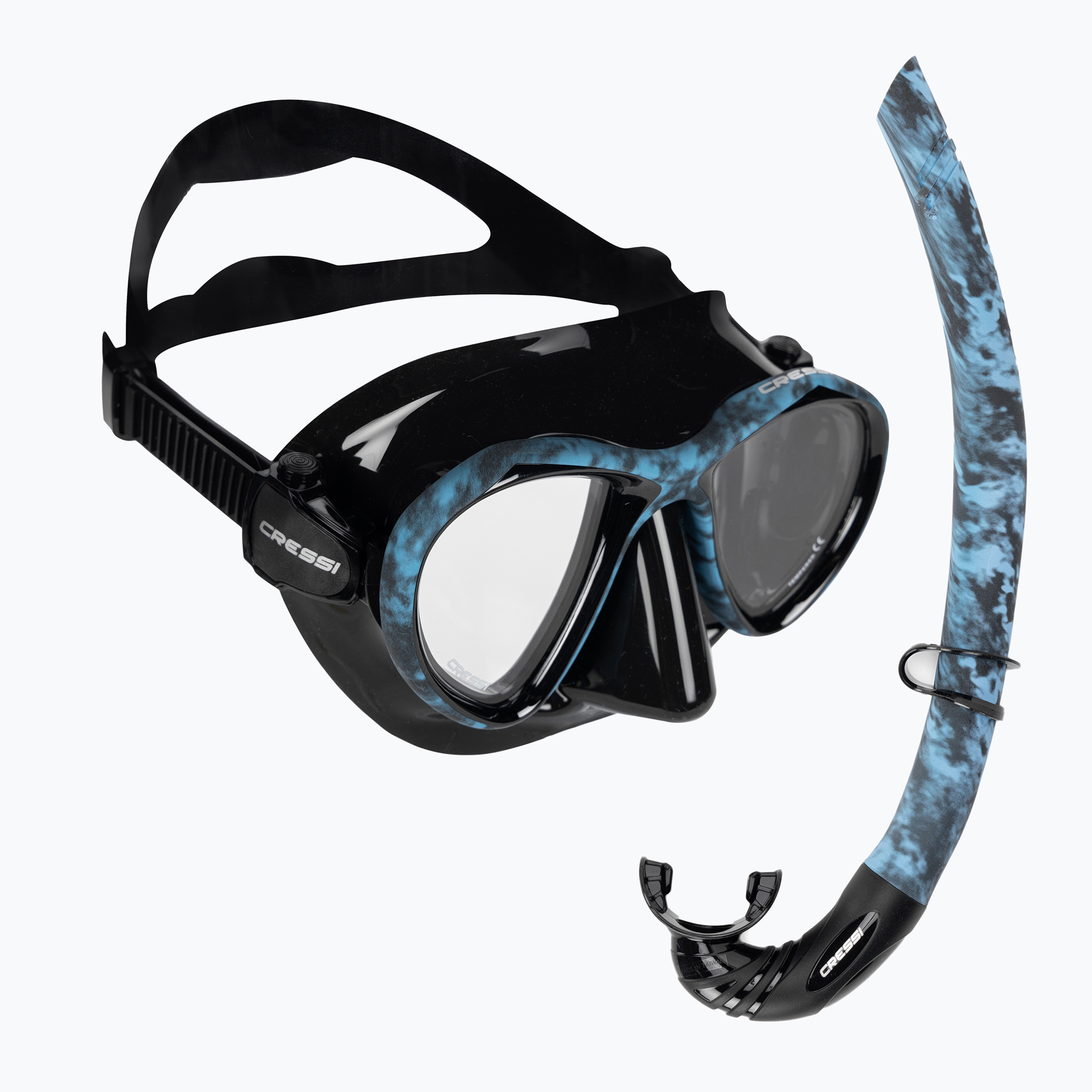 Zestaw do nurkowania Cressi Metis + Corsica blue hunter 