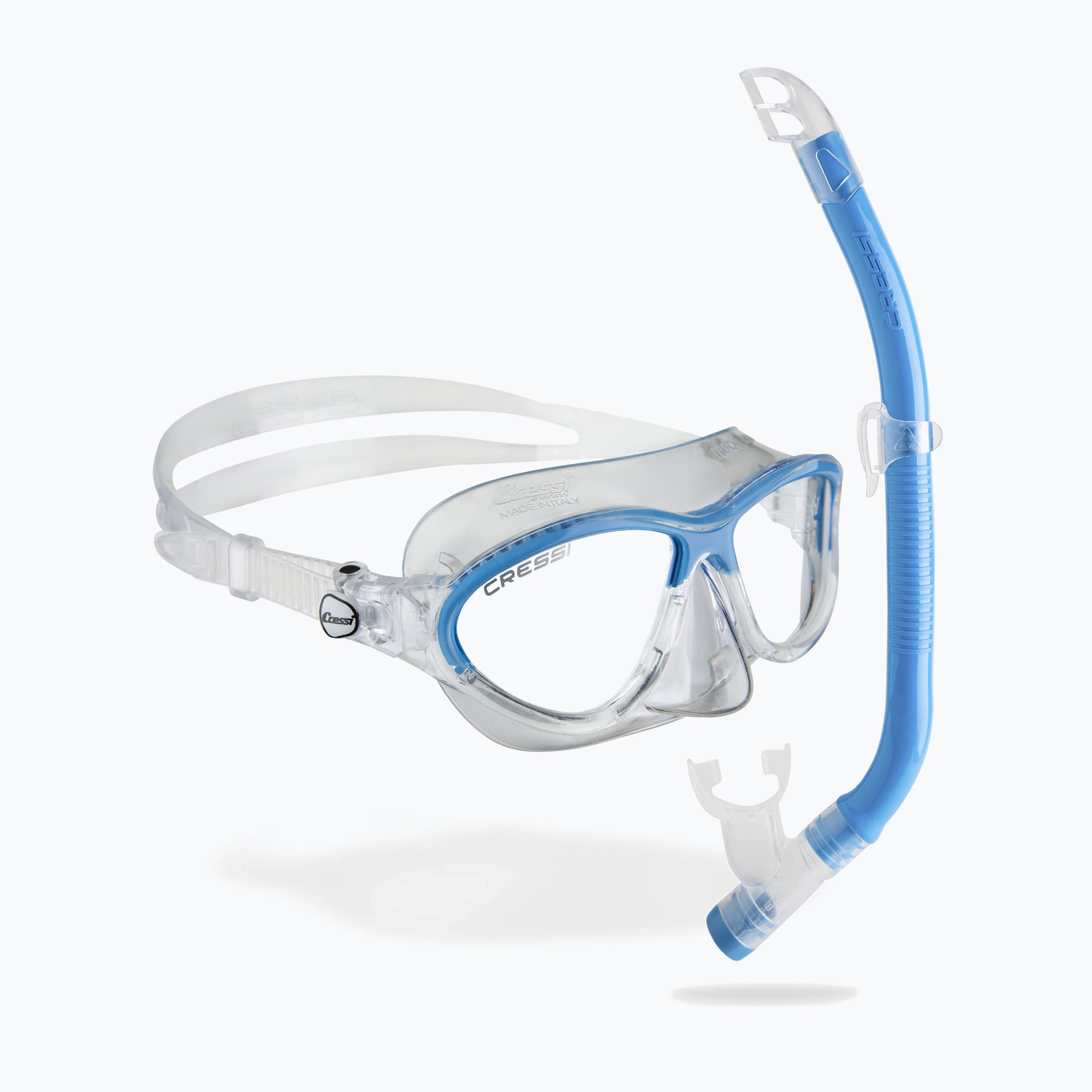 Zestaw do nurkowania dziecięcy Cressi Moon + Top blue 