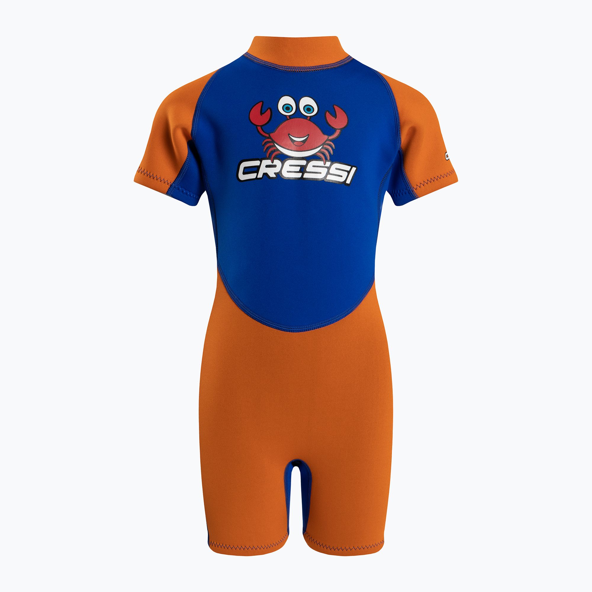 Pianka do pływania dziecięca Cressi Smoby Shorty 2 mm blue/orange 