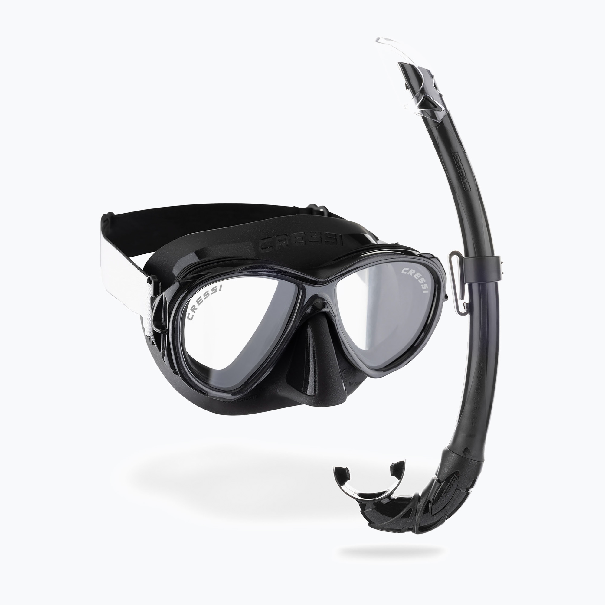 Zestaw do nurkowania Cressi Samoa + Mexico black/black 