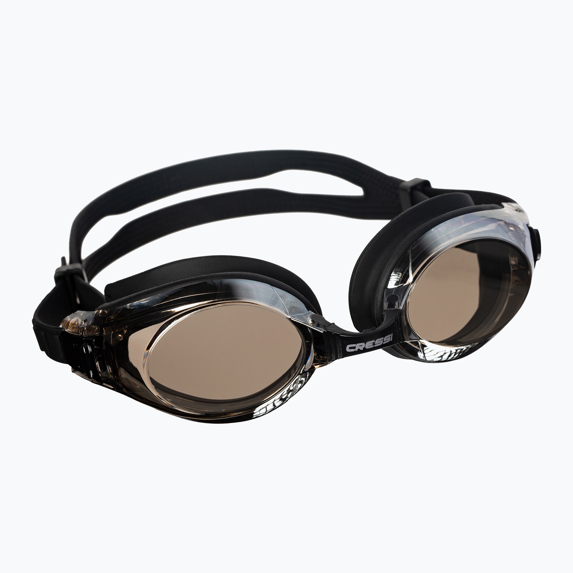 Очила за плуване Cressi Nuoto 3.0 black/black mirrored