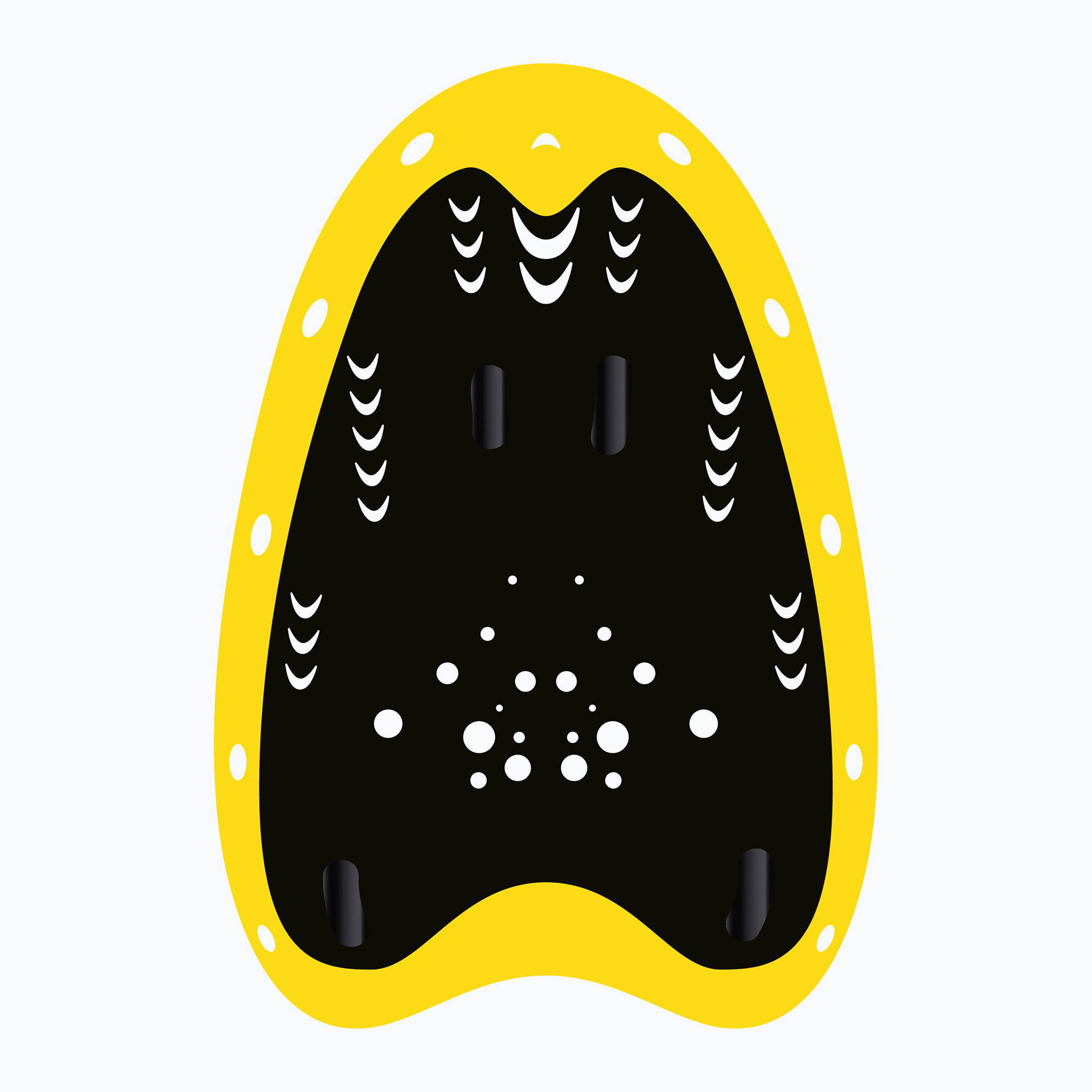 Гребла за плуване Cressi Aqua Energy Pro черни/жълти