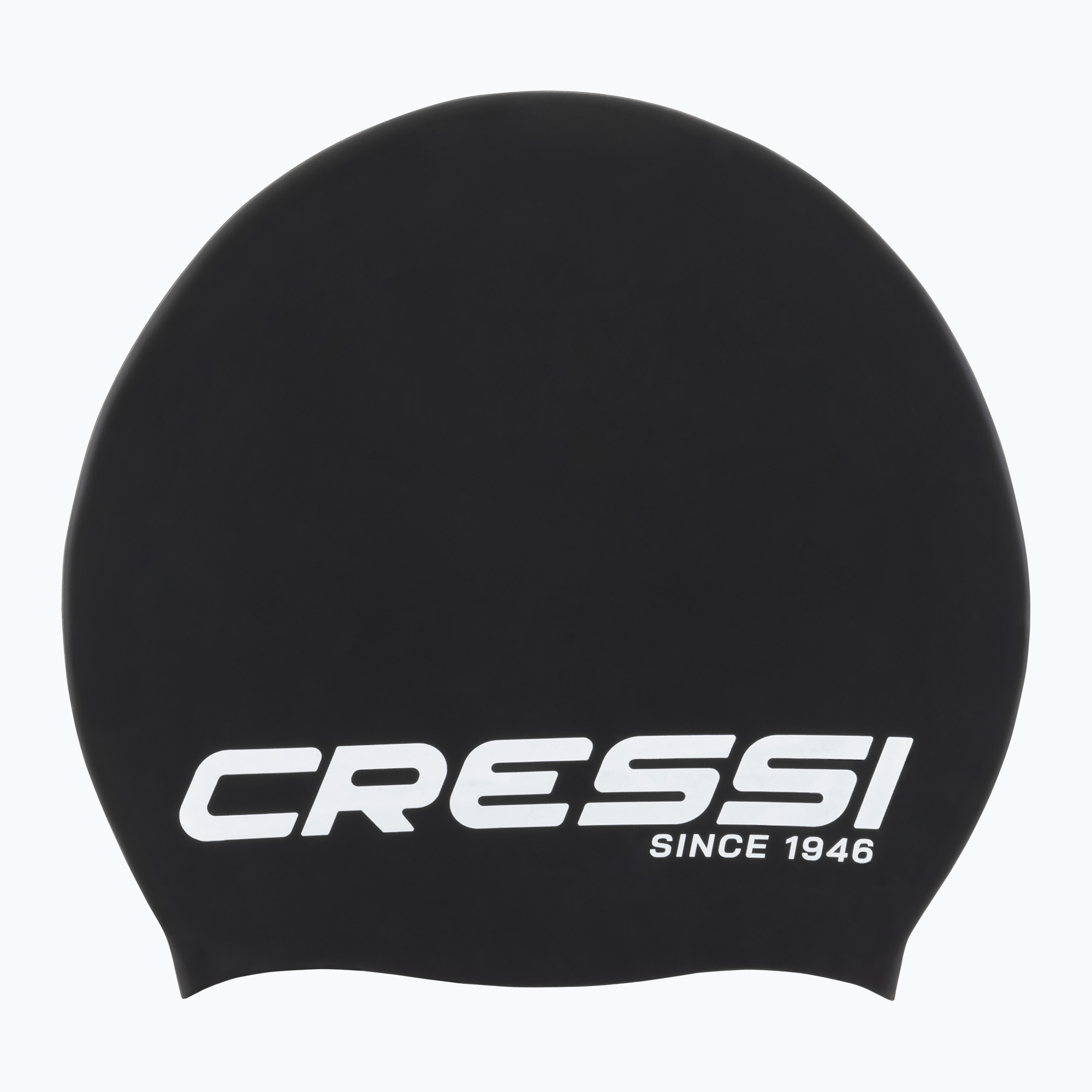 Kúpacia čiapka Cressi Loira Long Hair black/white (Loira Long Hair XDF227534)