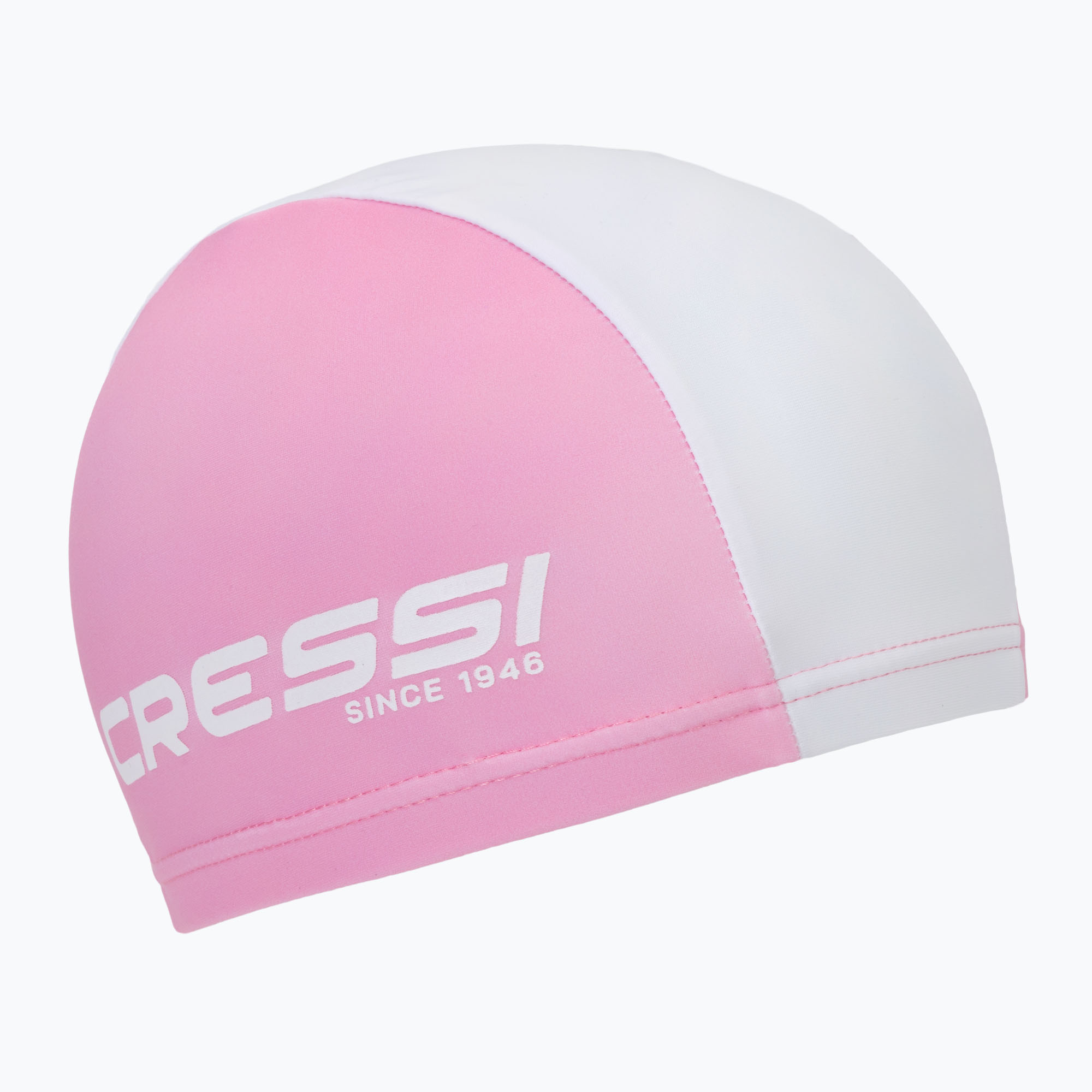 Cuffia da bagno per bambini Cressi Tago rosa/bianco