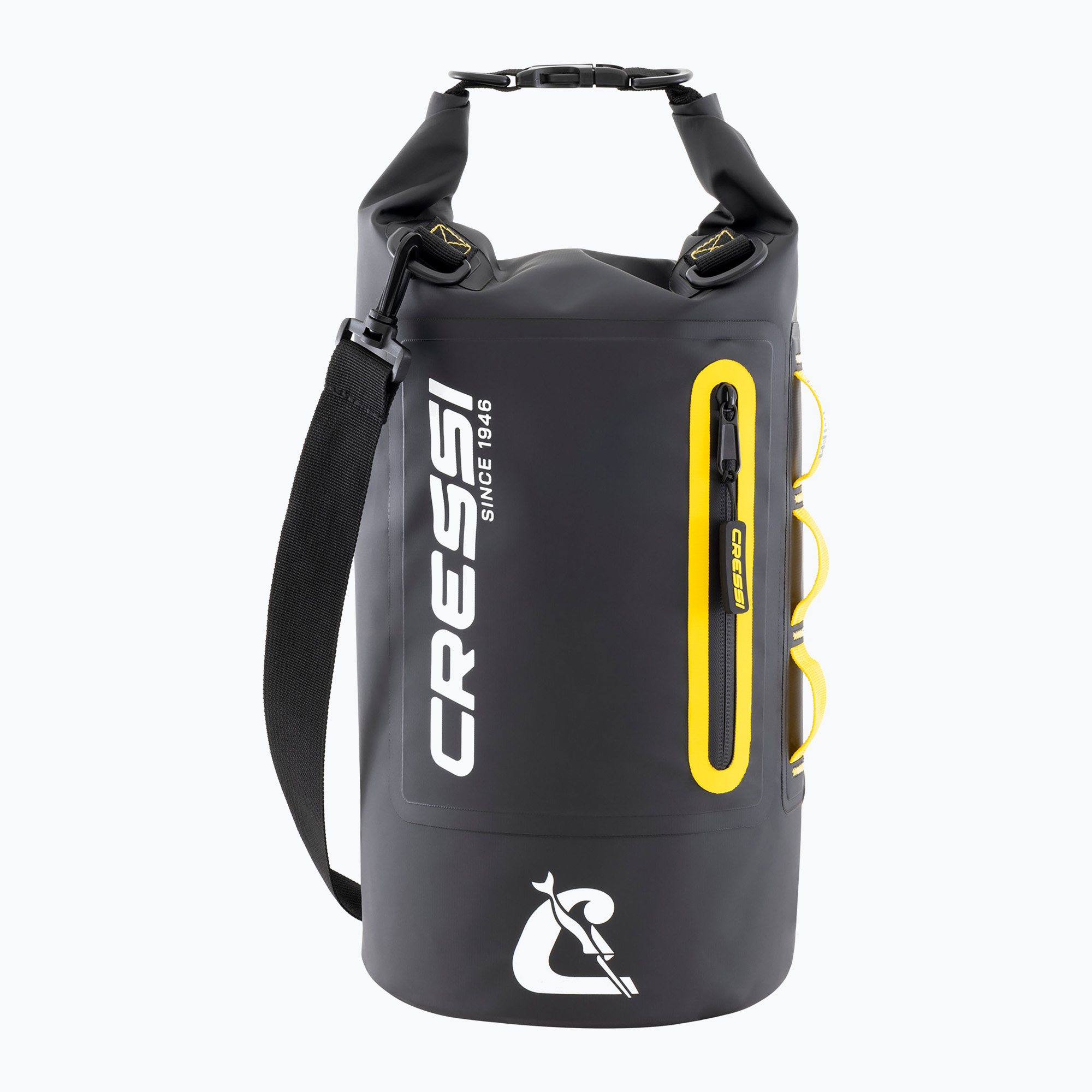 Водоустойчив чувал Cressi Ocelot Dry Bag 10 l black/yellow