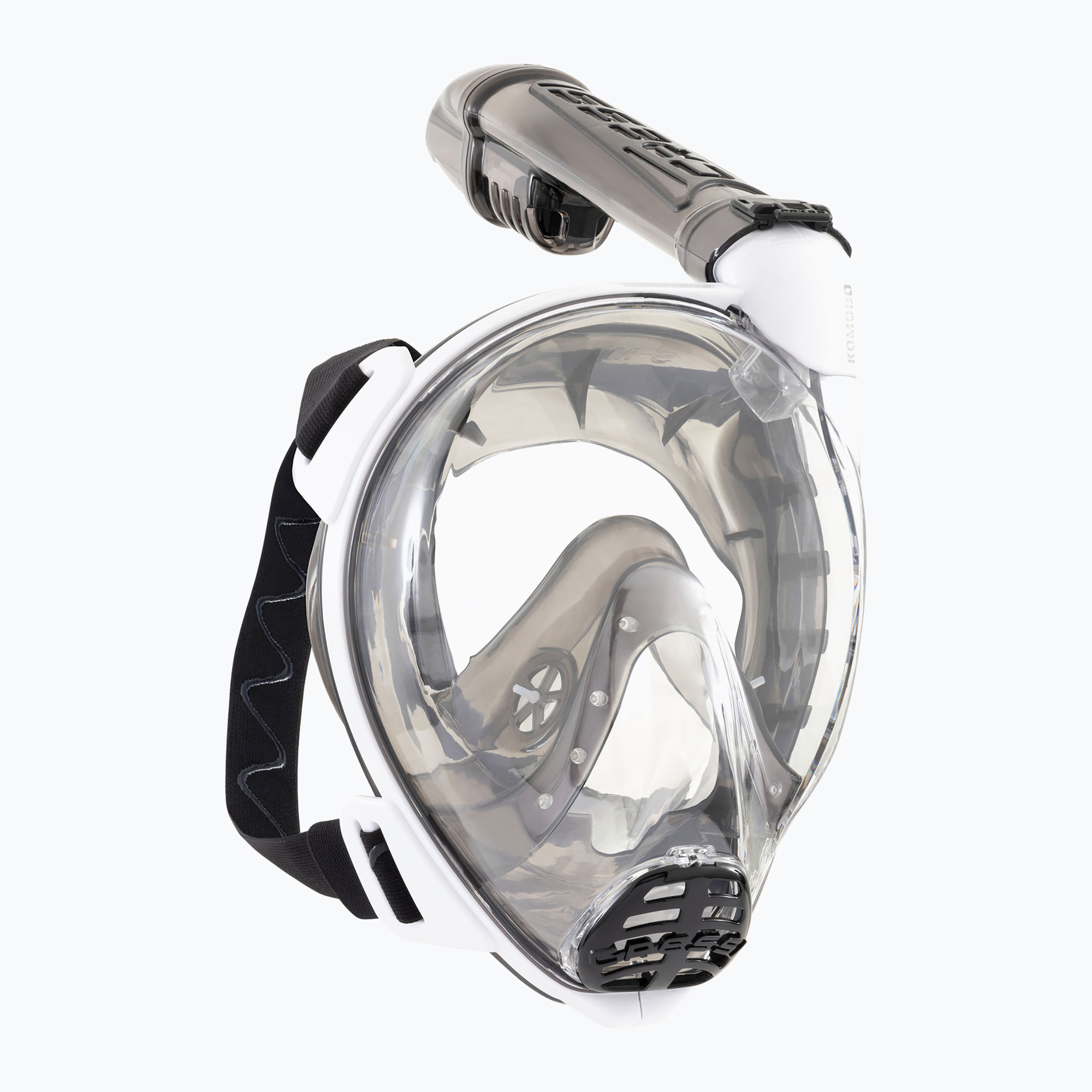 Maska pełnotwarzowa do snorkelingu Cressi Komodo Full Face white/black 