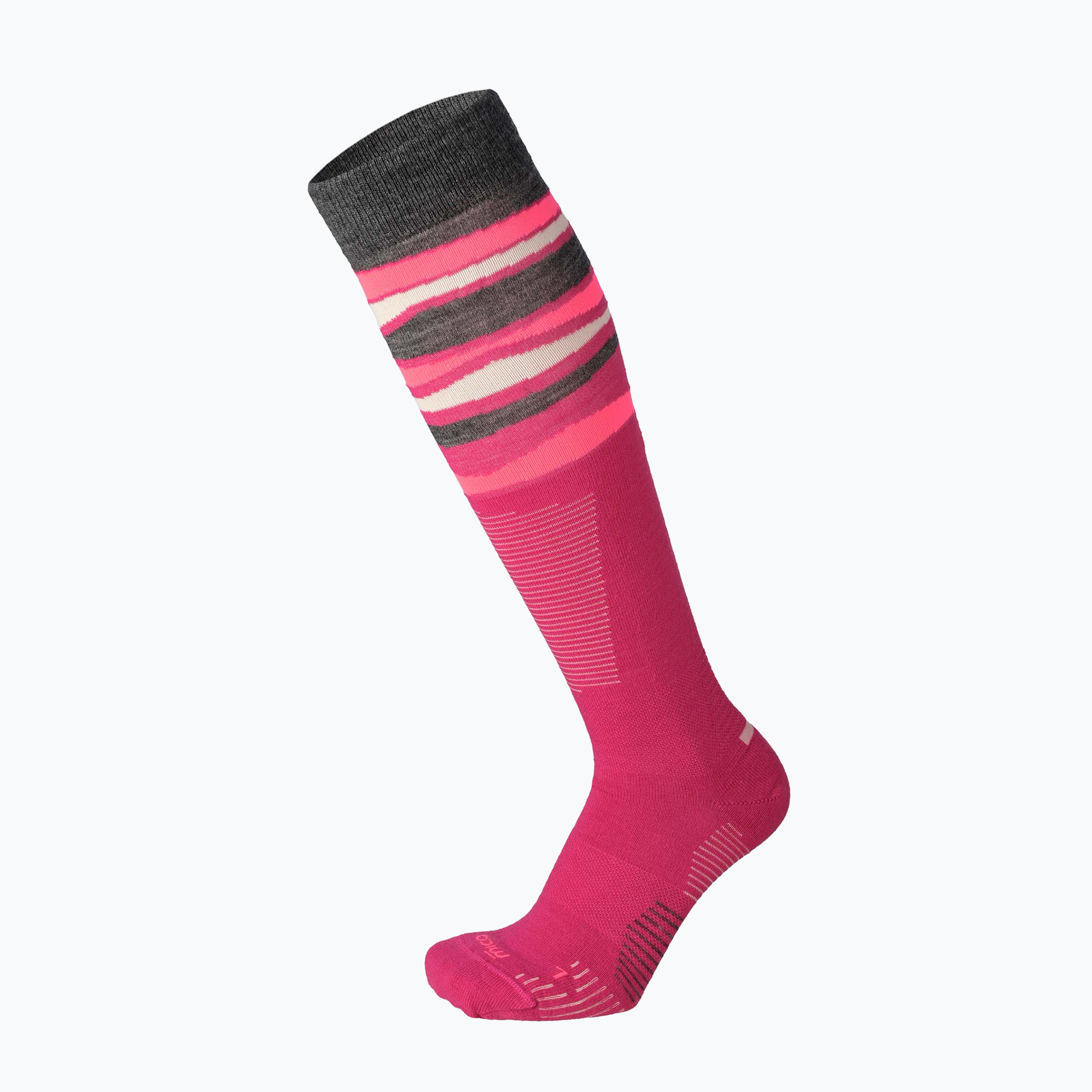 Дамски скоирски чорапи  Mico Light Weight Superthermo Natural Merino Ski fucsia