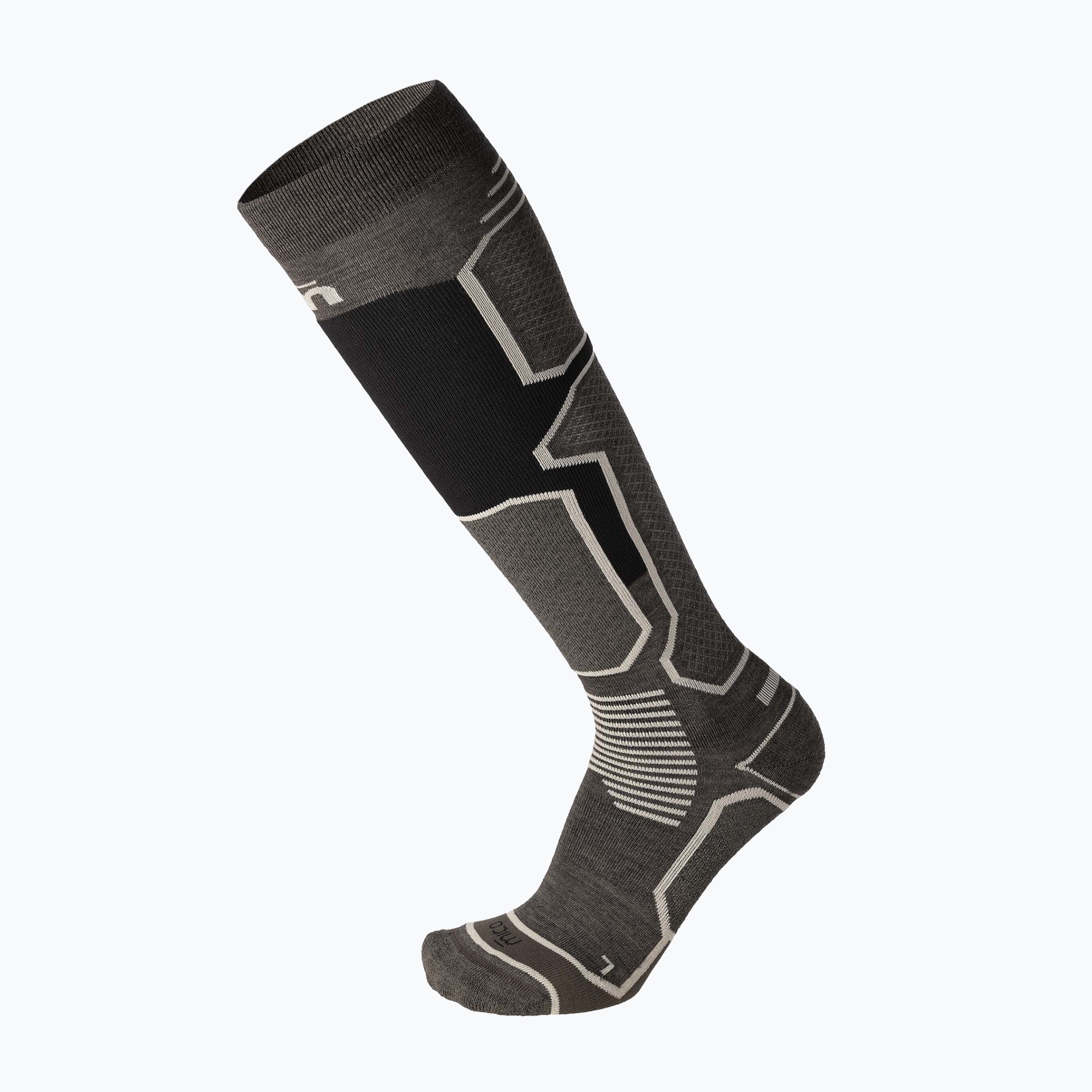 Șosete de schi Mico Medium Weight Warm Control Ski antracite