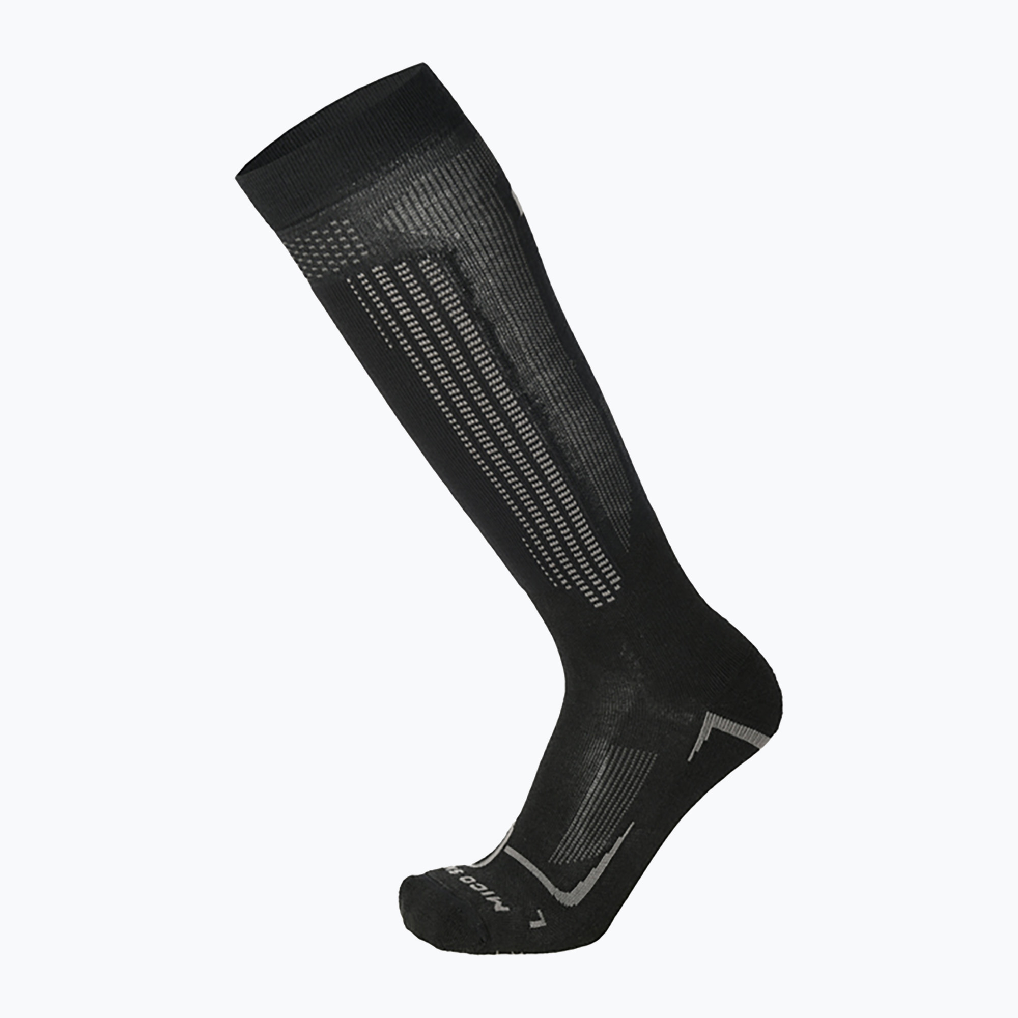 Скиорски чорапи Mico Medium Superthermo Primaloftsilk Ski nero/grigio