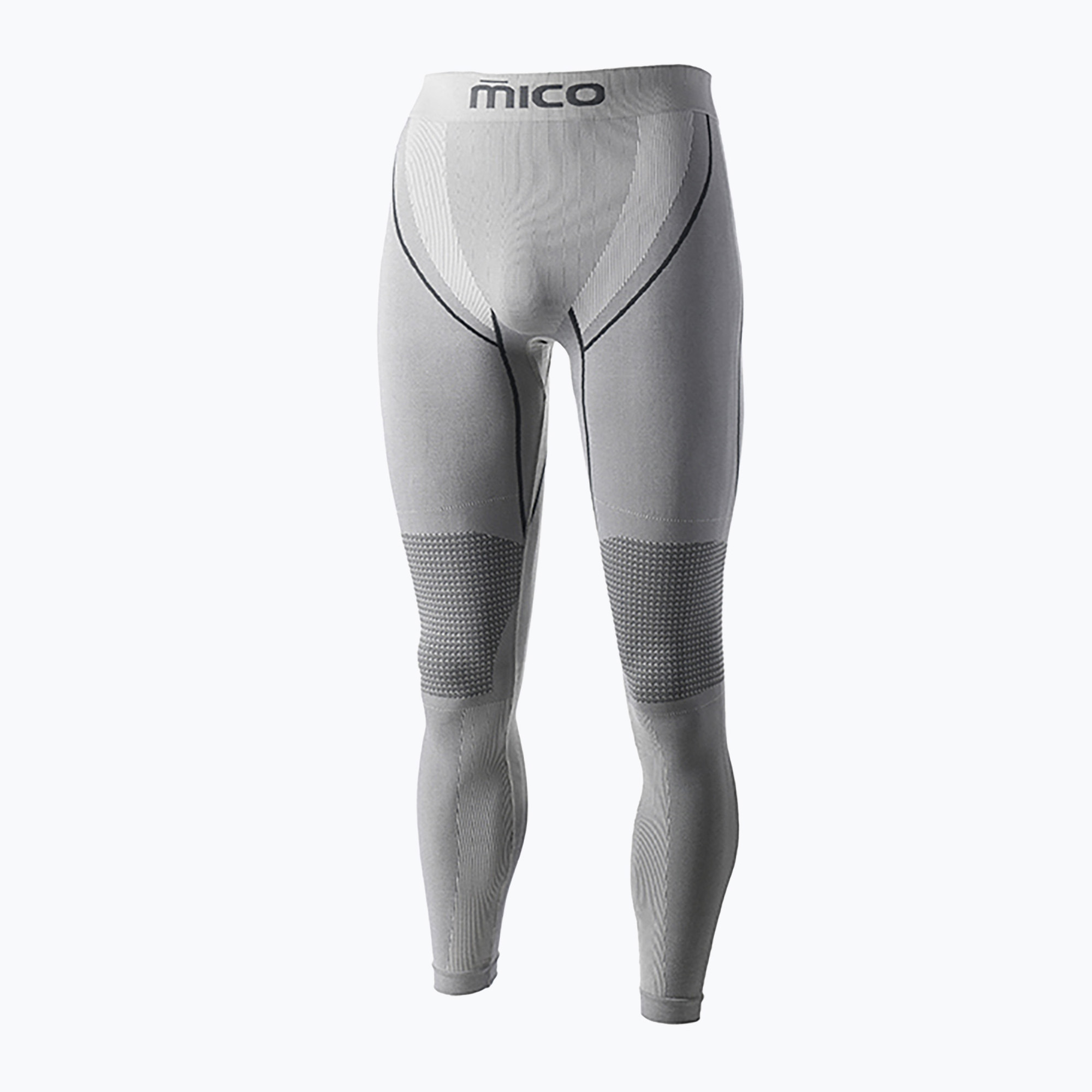 Pantaloni termici da uomo Mico Odor Zero Ionic+ grigio (I) (Odor Zero Ionic+ CM01453)
