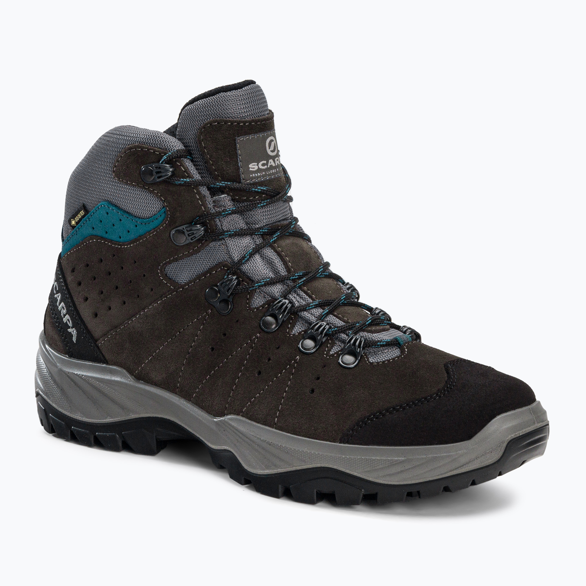 Buty turystyczne męskie SCARPA Mistral GTX smoke/lake blue 