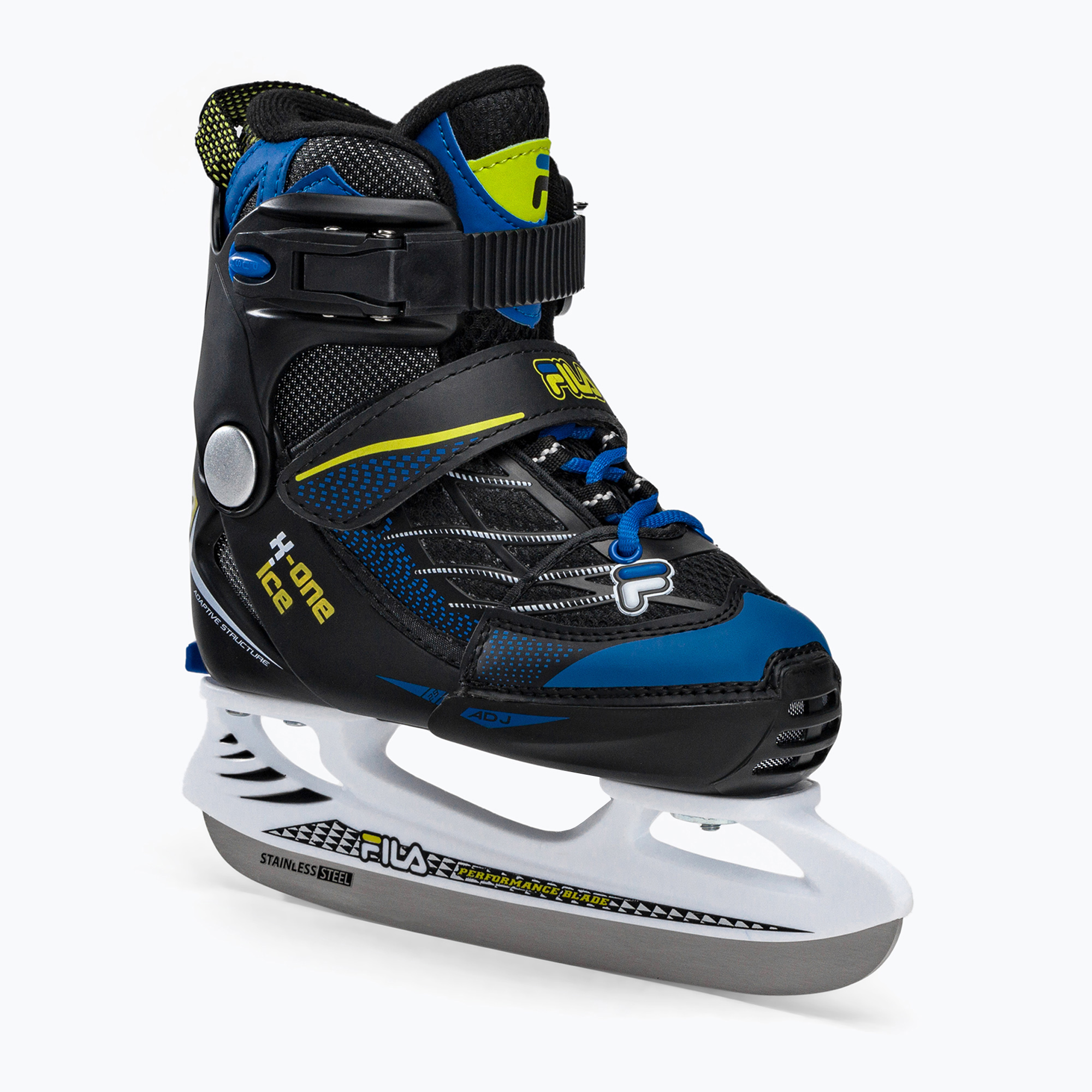 Pattini da bambino FILA X-One blu/lime (29-32 EU) (Fila X-One L 010422200380)