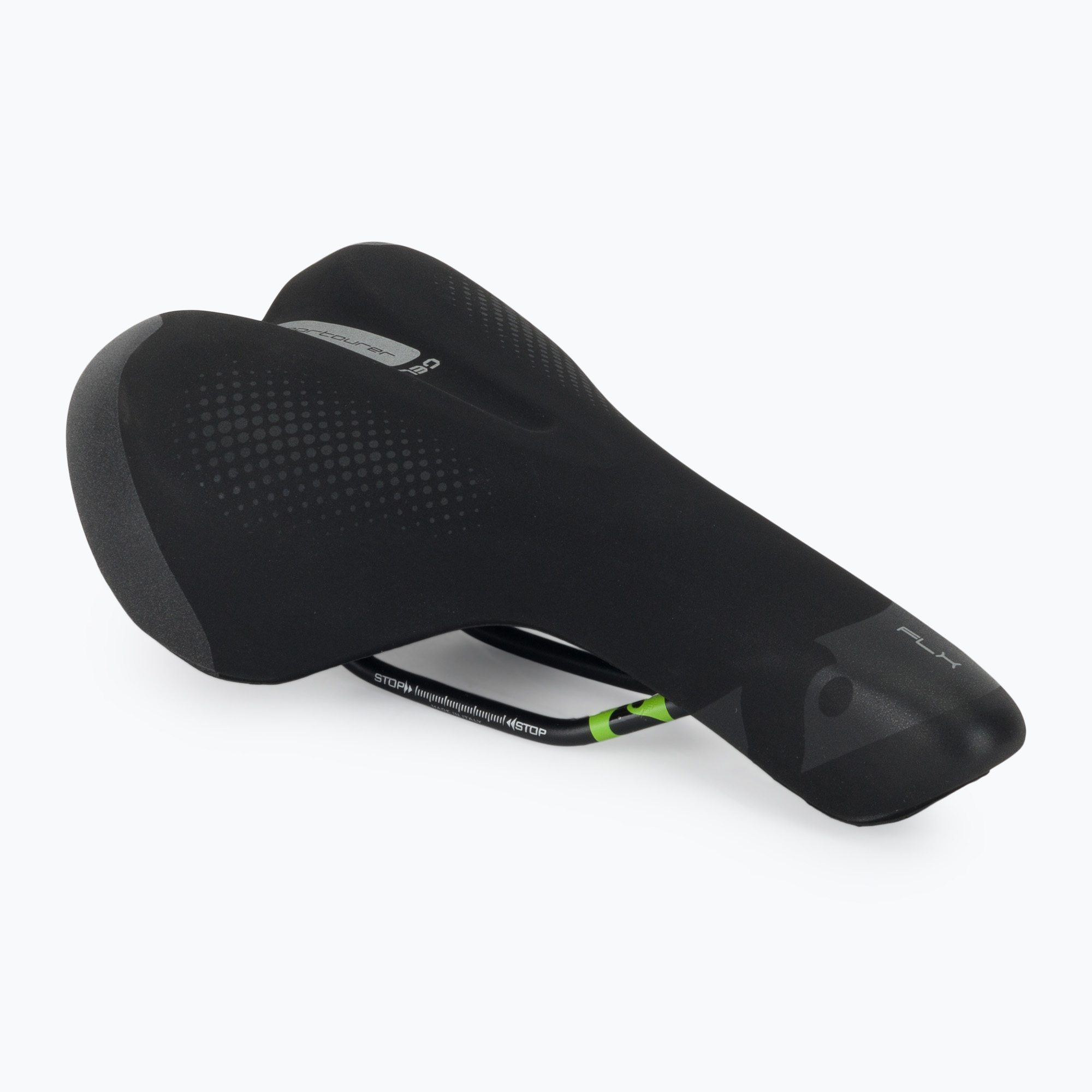 Șa de bicicletă pentru bărbați  Sportourer FLX Man Gel black
