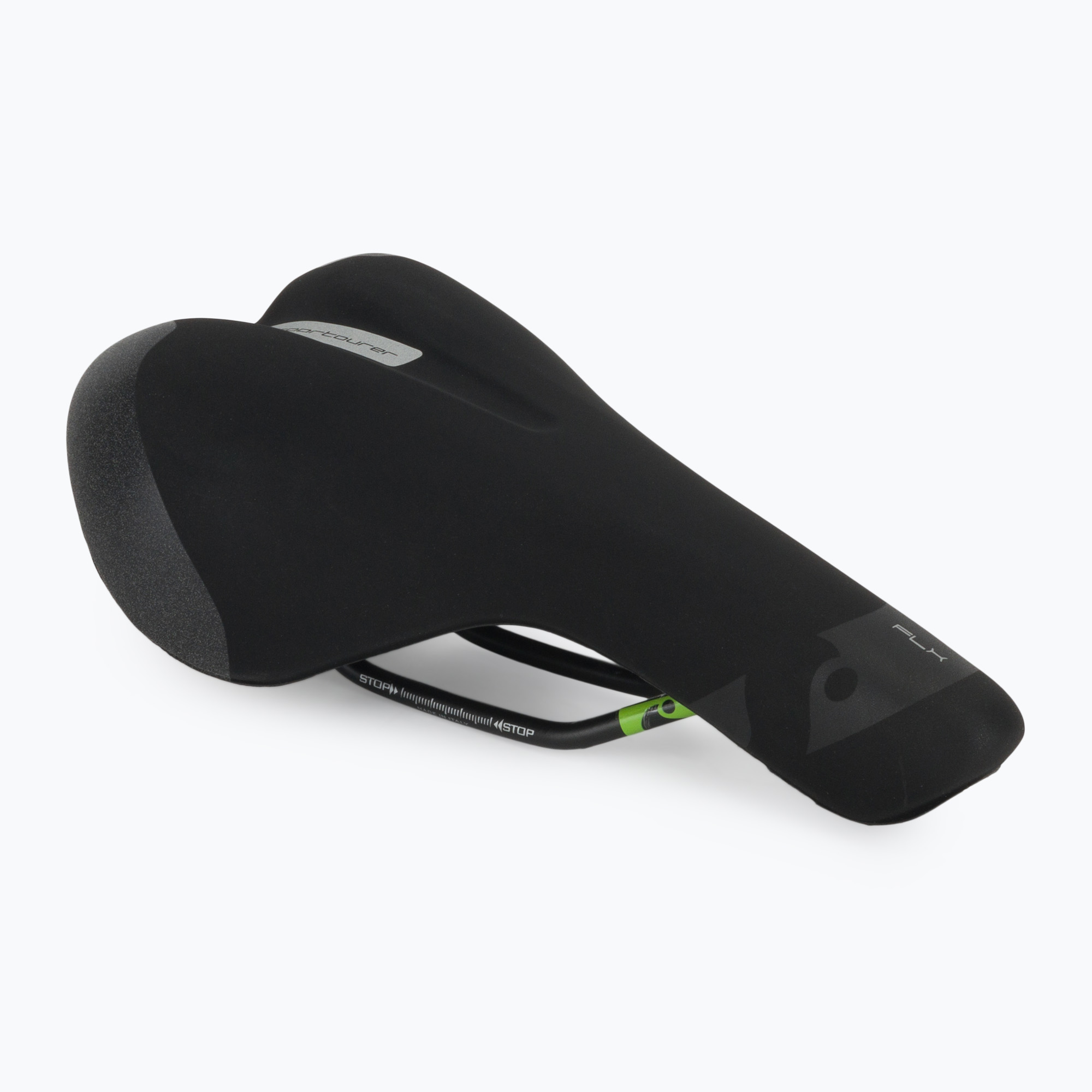 Șa de bicicletă pentru bărbați Sportourer FLX Man black