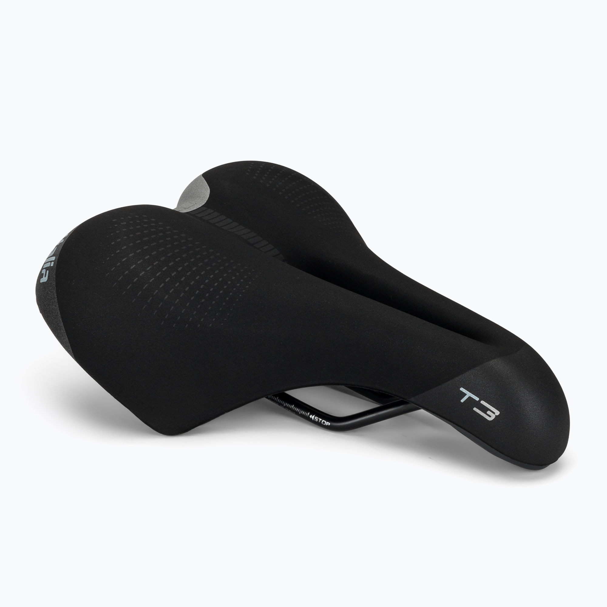 Седалка за велосипед Selle Italia Sportouring T 3 Flow, Fec Alloy Rail, Soft-Tek, Light Gel black