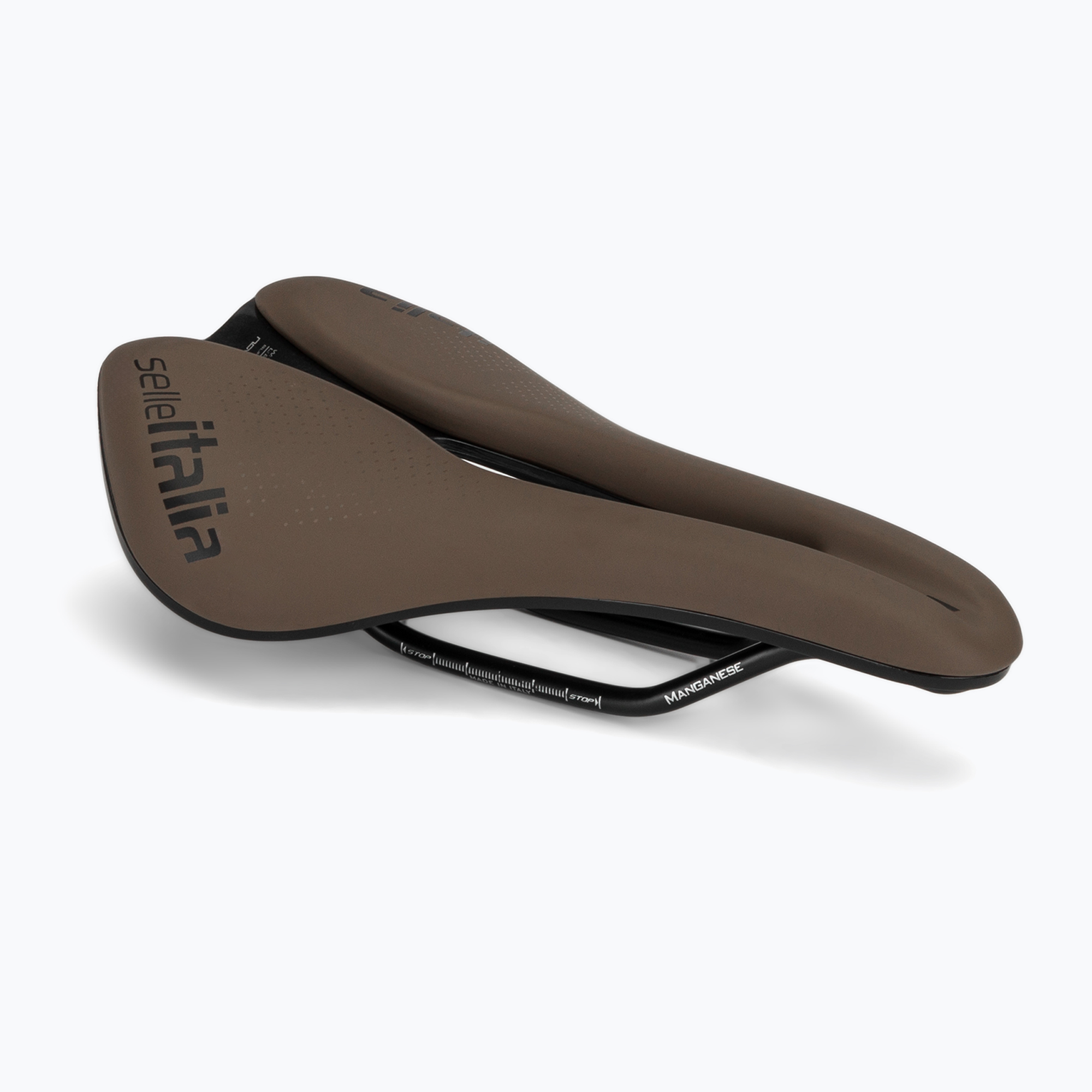 Șa de bicicletă Selle Italia Novus Boost Evo Gravel TM, Superflow, Manganese Rail, Soft-Trek brown