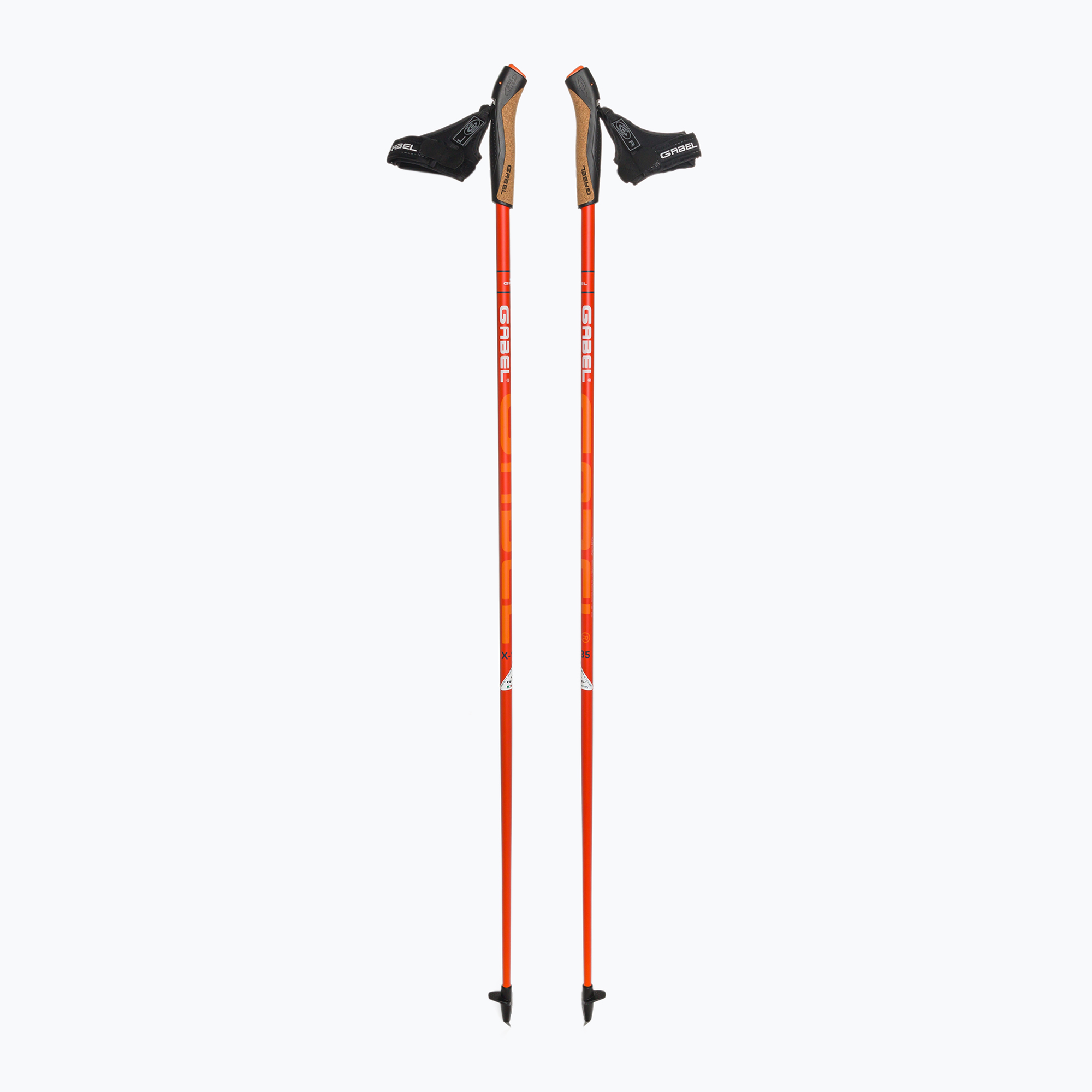 Kije nordic walking Gabel X-1.35 Active pomarańczowe 7009361151050 