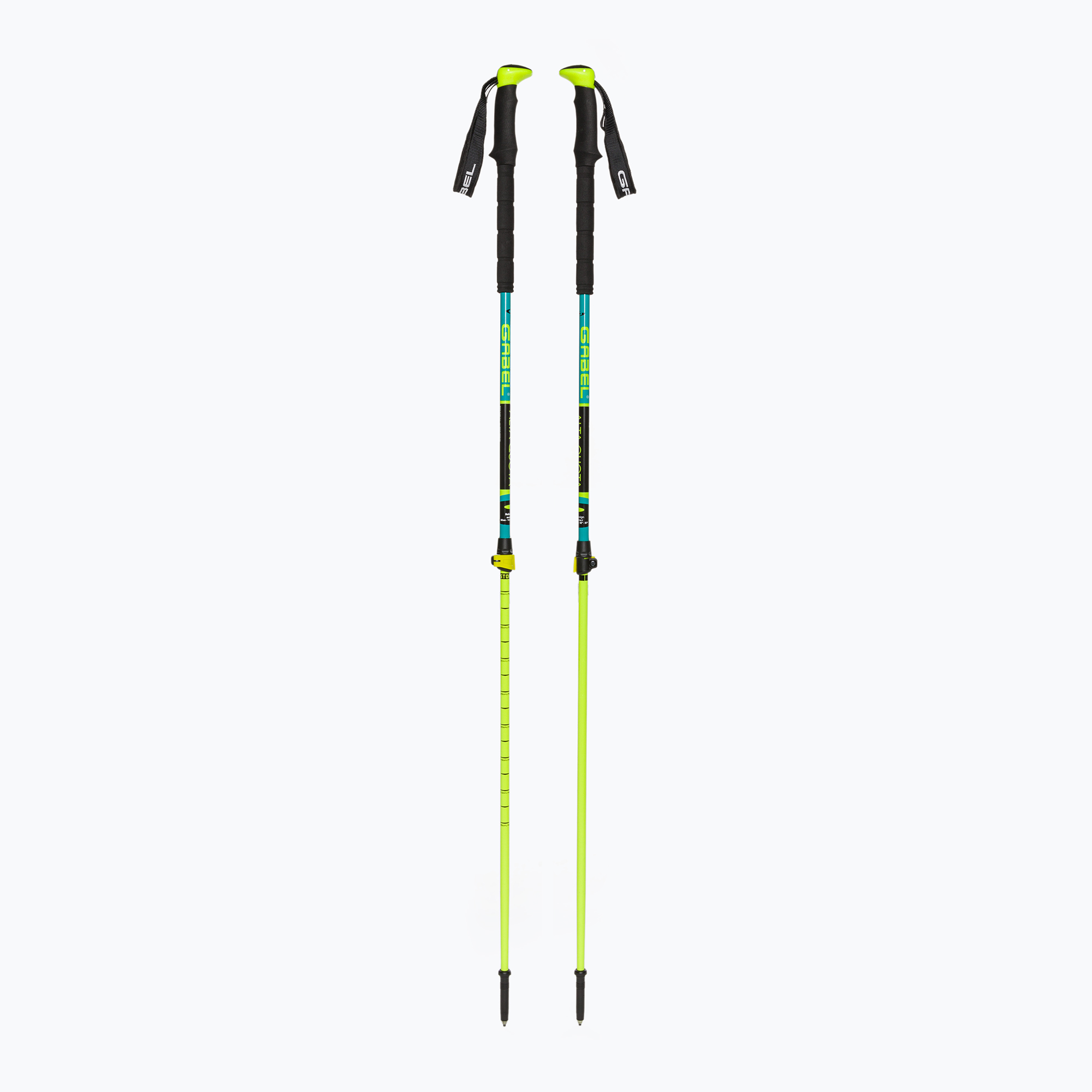 Bastoncini da sci GABEL Altaquota Winter F.L. EF blu/verde (83-142 cm) (Altaquota Winter F.L. EF 700939044)