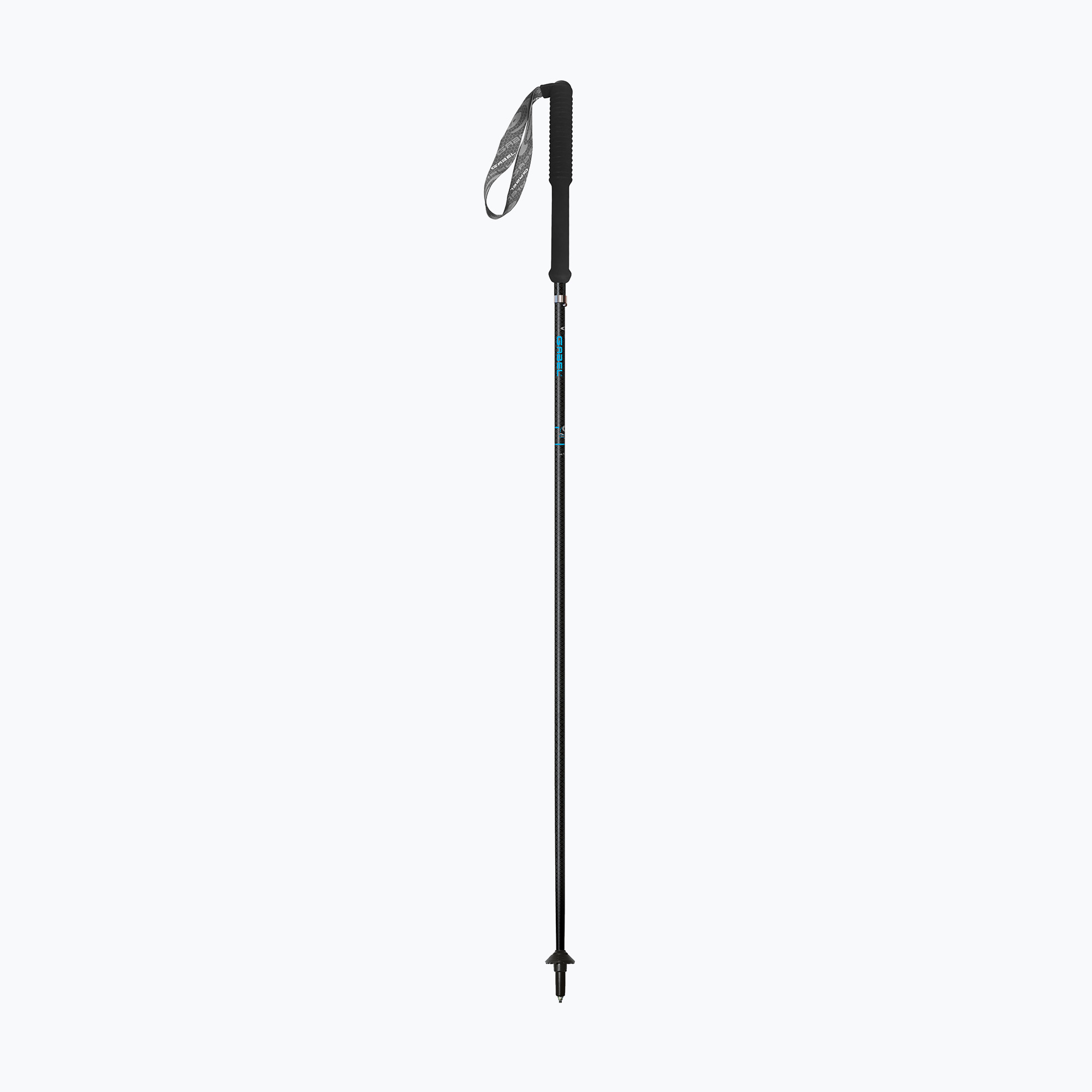 Kije nordic walking GABEL Carbon Feather-R czarny 