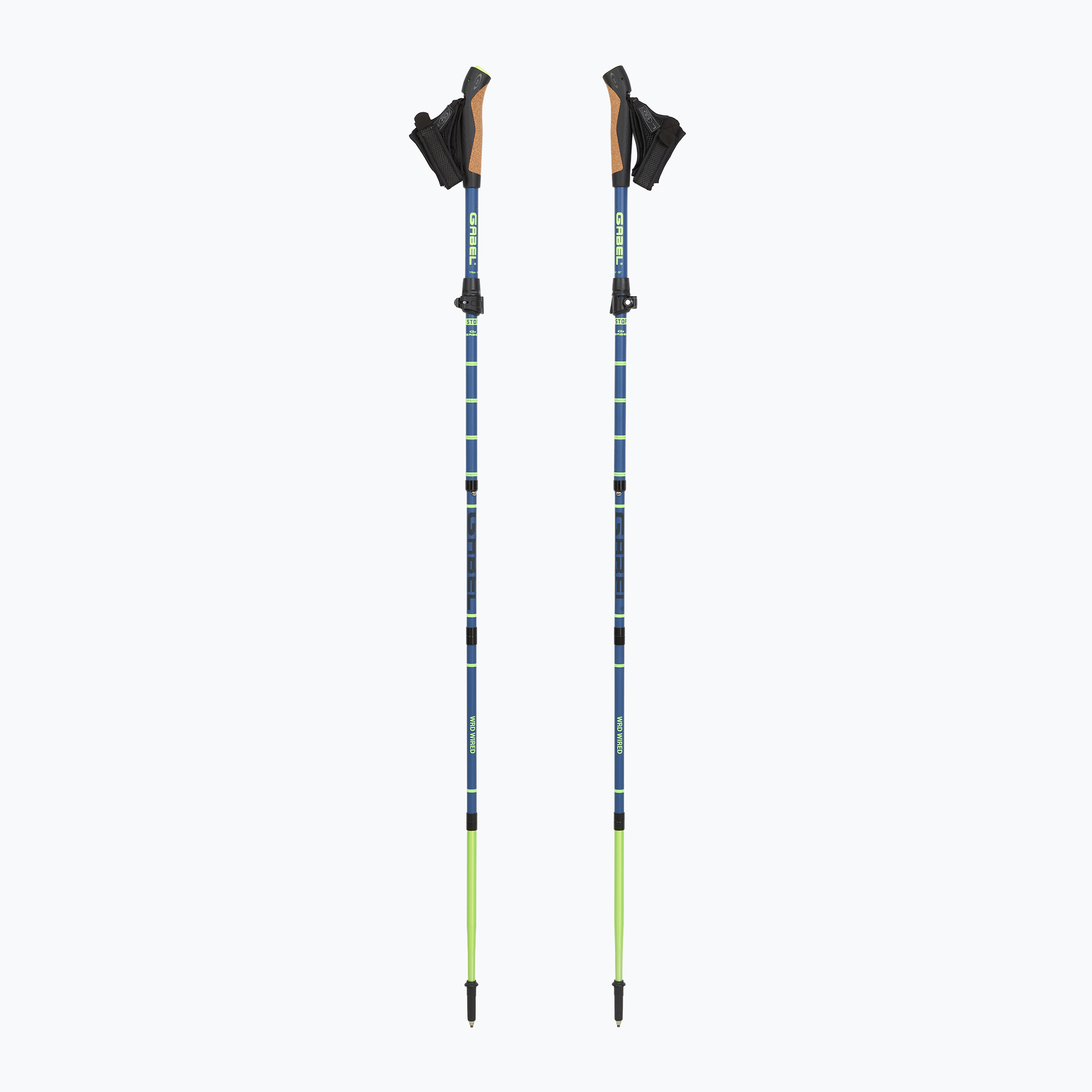Kije nordic walking GABEL WRD Wired czarny