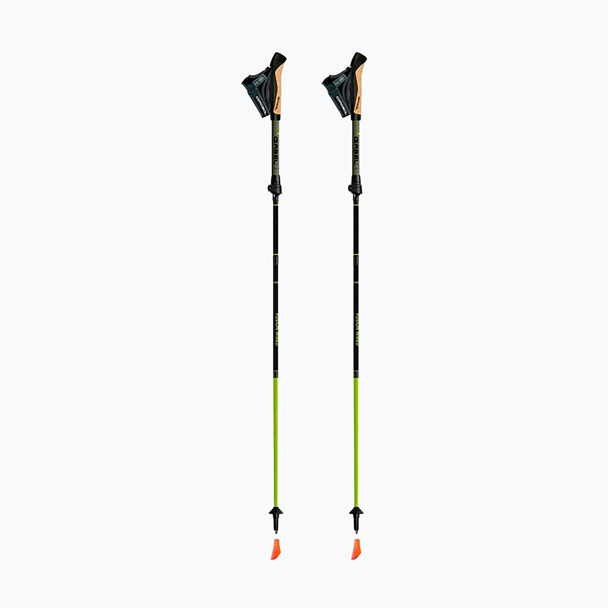 Kije nordic walking GABEL WRD Wired czarny 