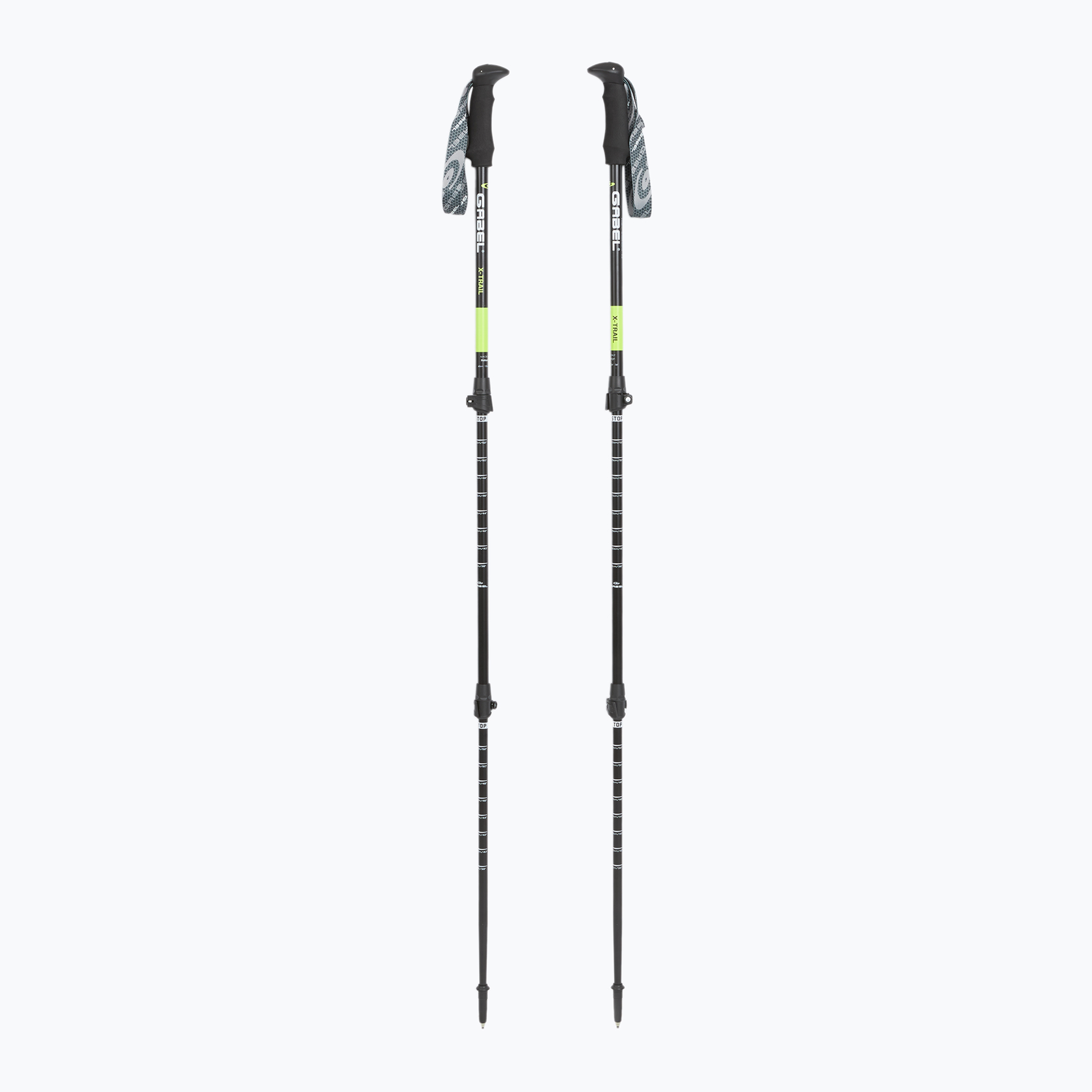 Nordic walking palice GABEL X-Trail lime