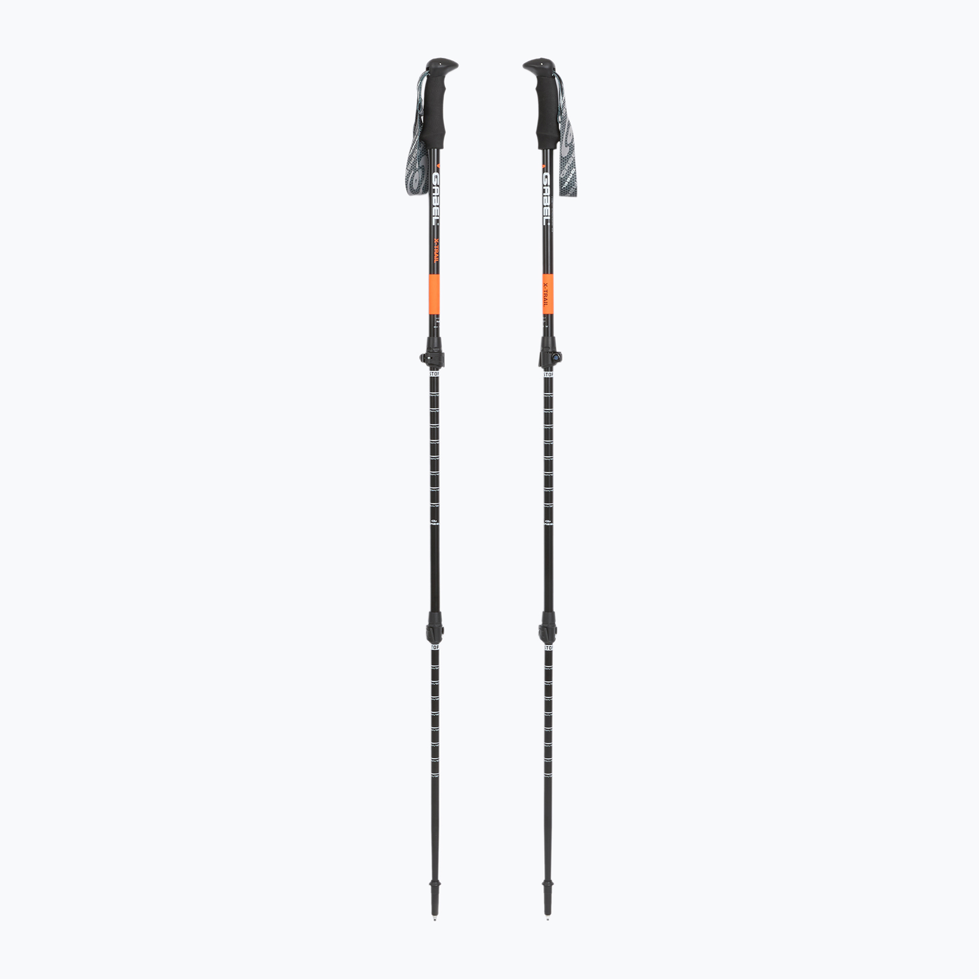 Nordic walking palice GABEL X-Trail orange