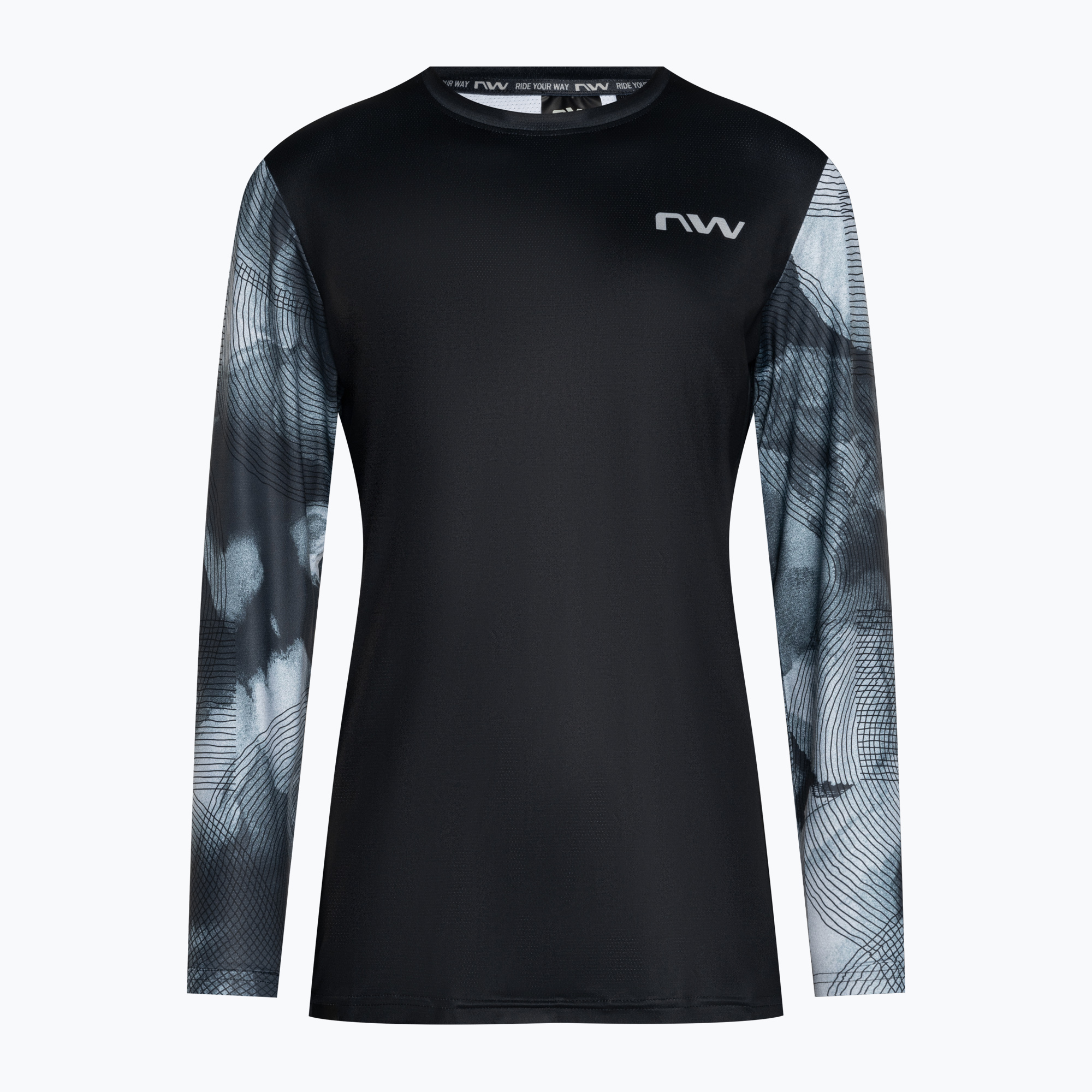 Дамско колоездачно трико Northwave Xtrail черно 89231029