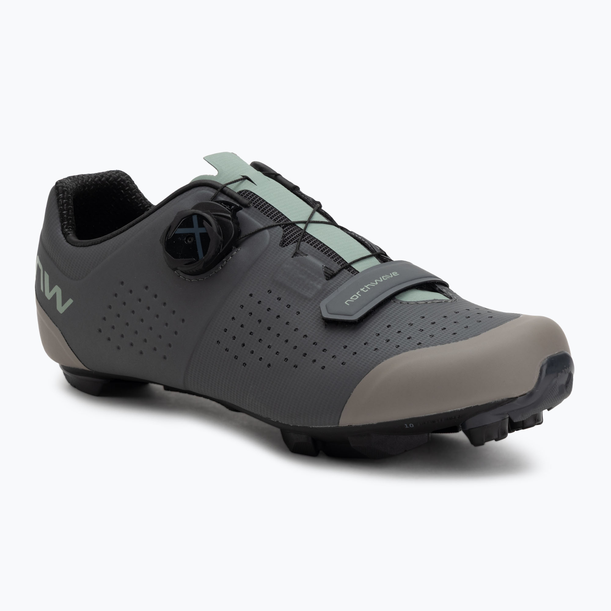 Pánske MTB cyklistické topánky Northwave Razer dark grey/sage (Razer 80252051)