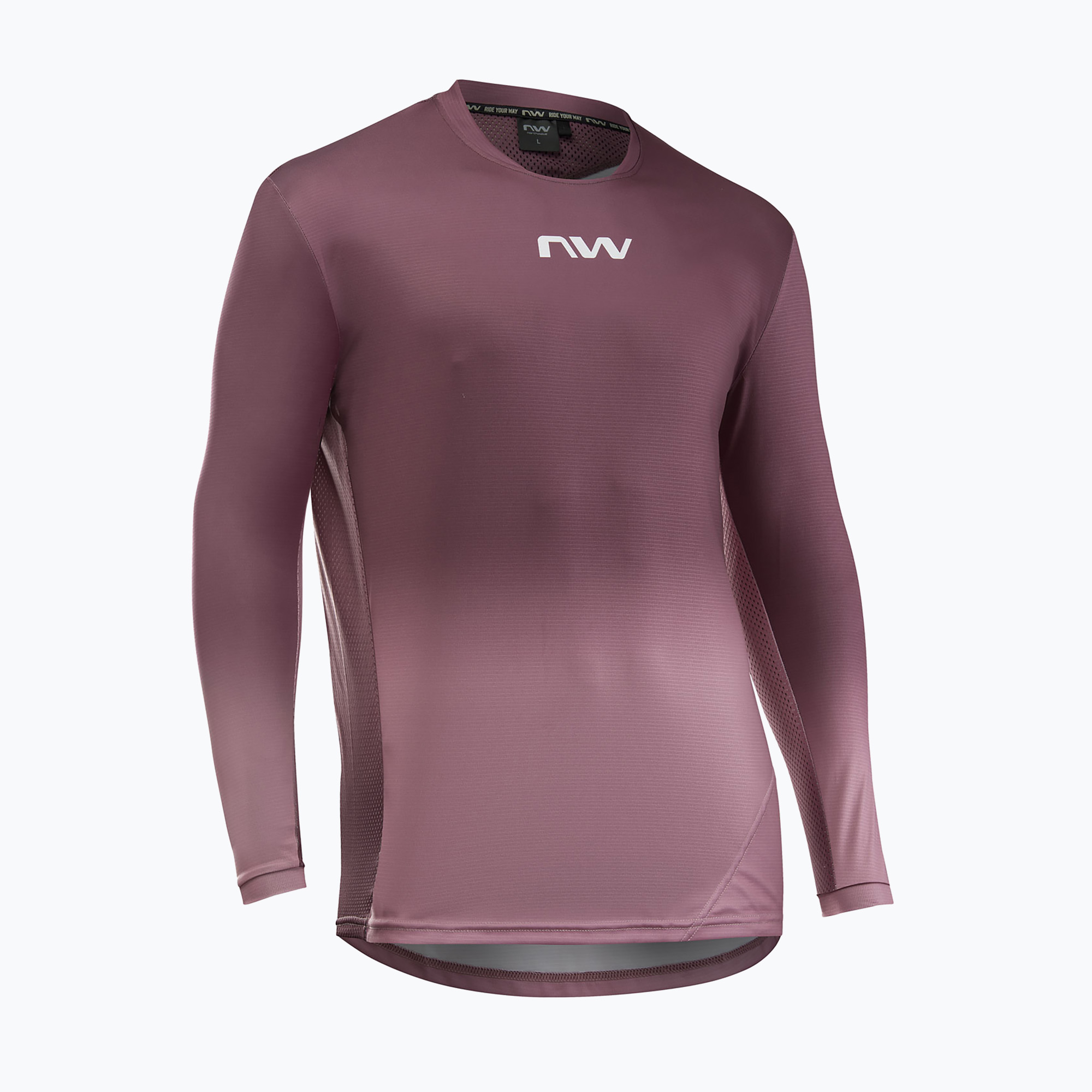 Мъжка велосипедна блуза с дълъг ръкав Northwave Edge 2 dusty mauve