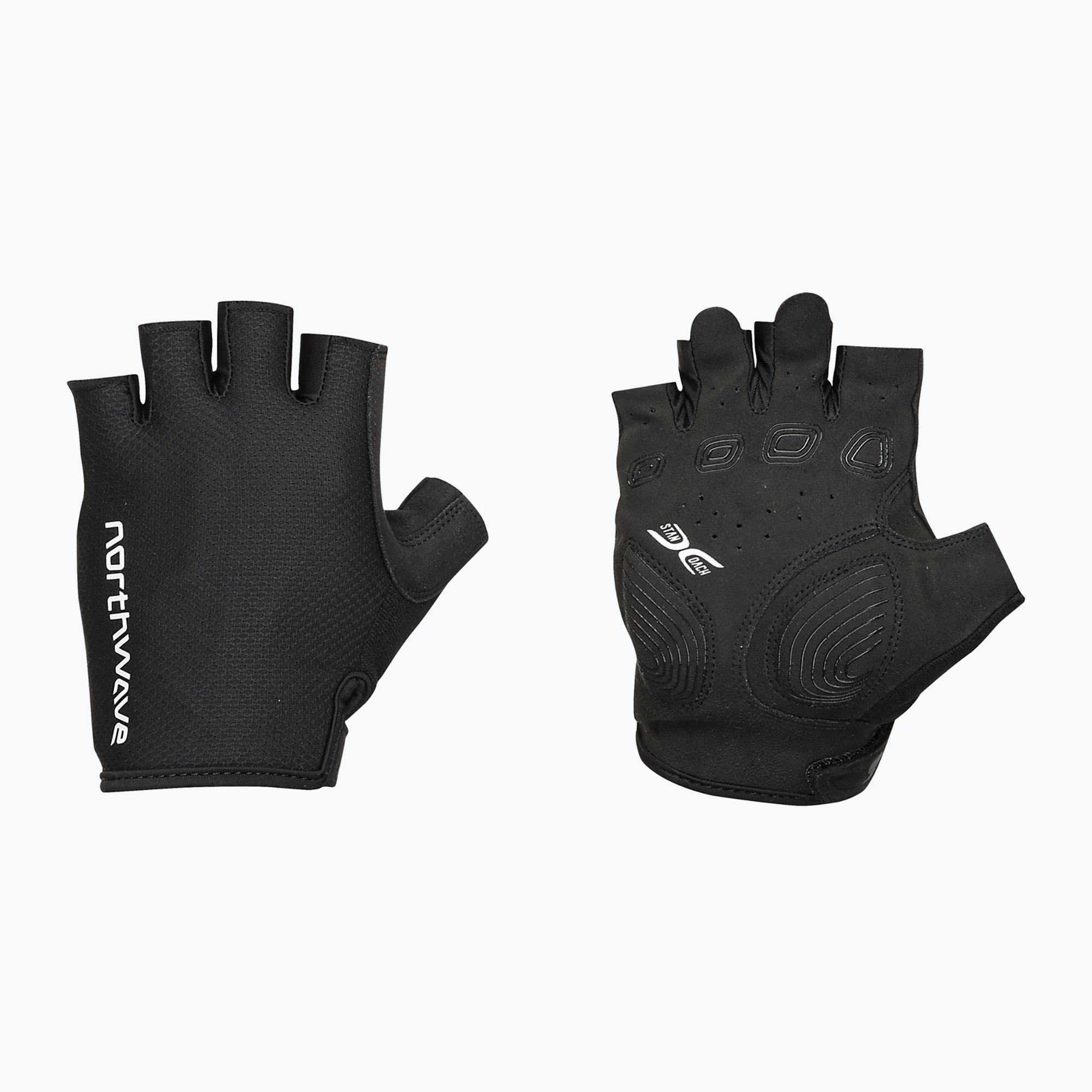 Мъжки велосипедни ръкавици Northwave Active Max Short Finger black