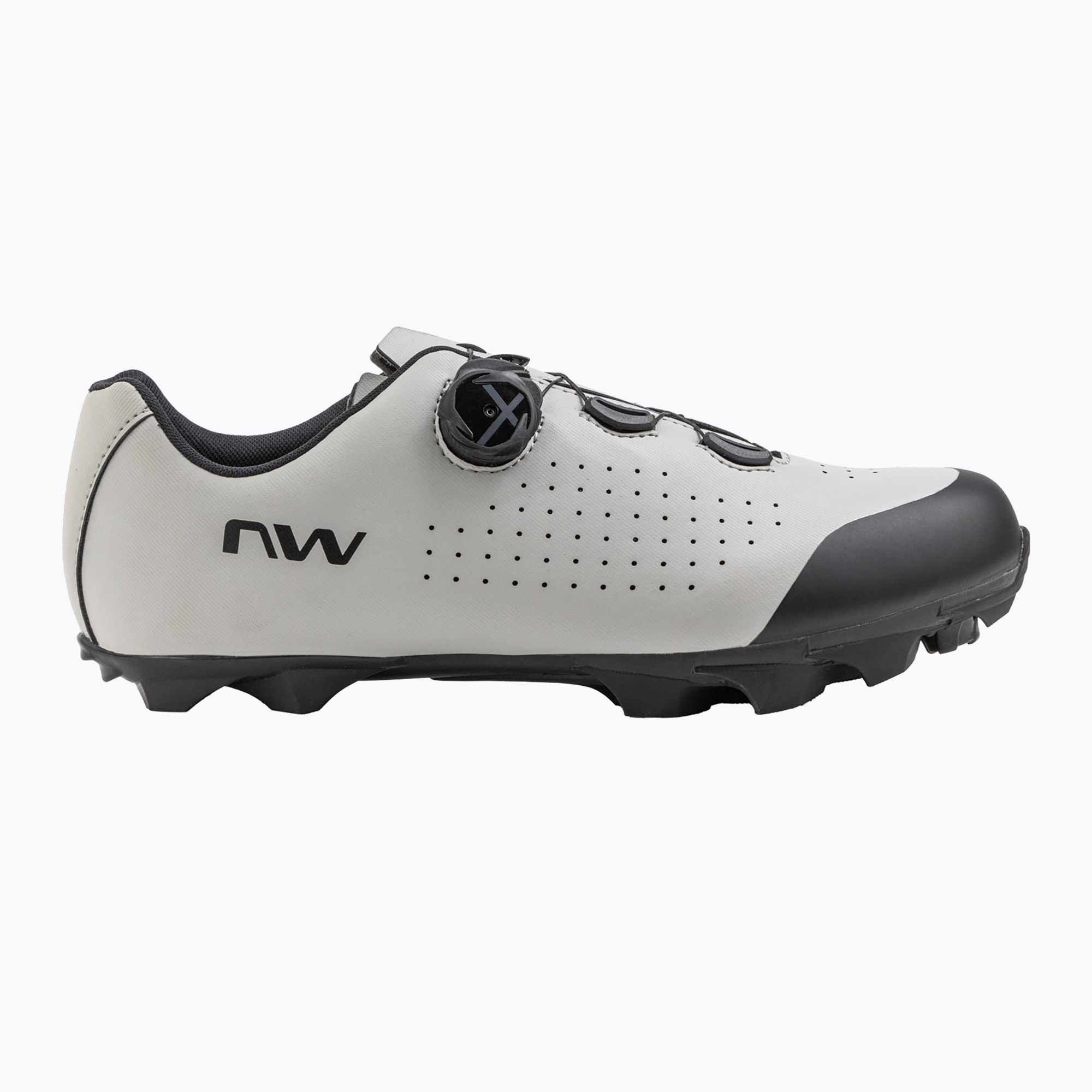 Мъжки обувки за МТВ колоездене Northwave Scorpius Plus light grey/black