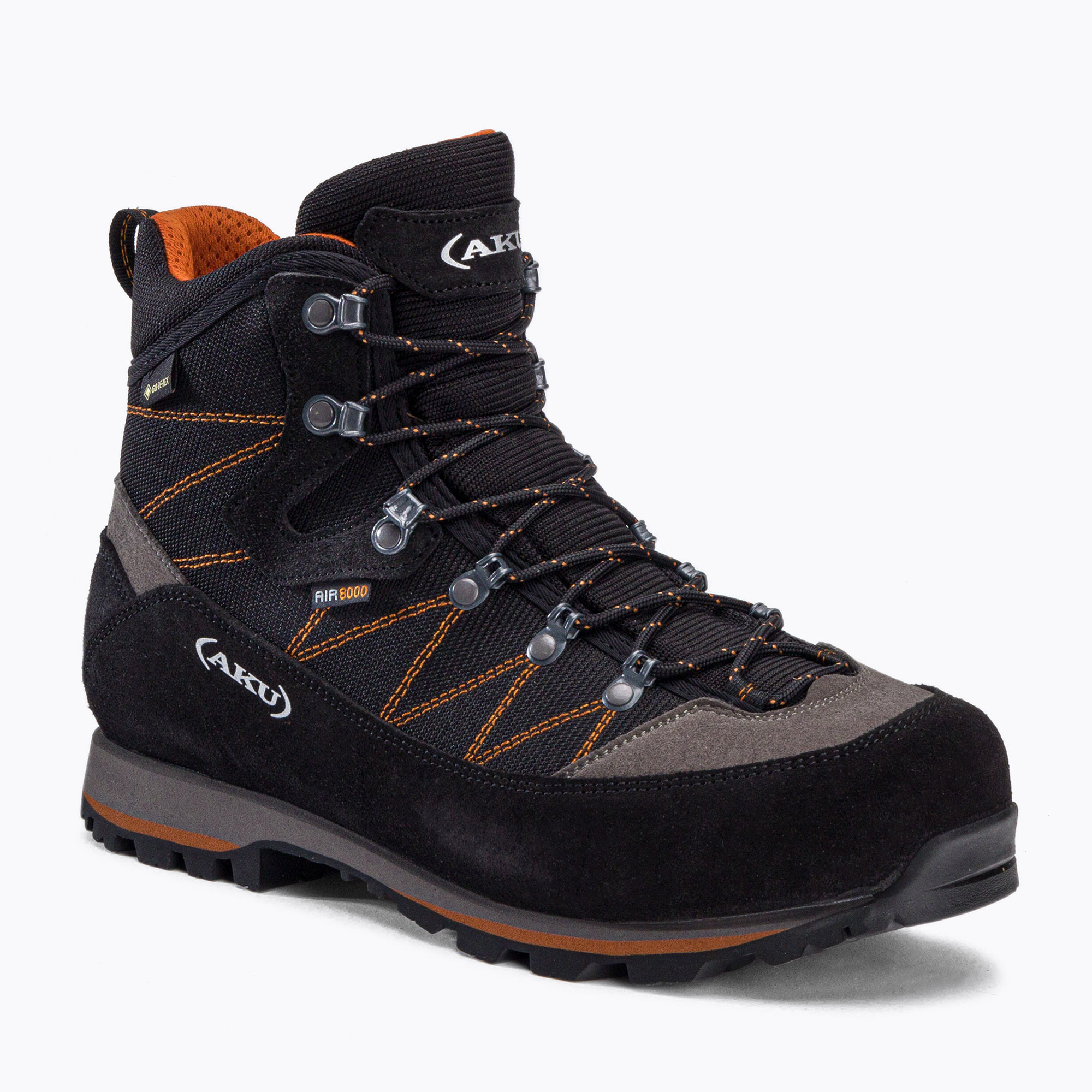 Buty trekkingowe męskie AKU Trekker Lite III Wide GTX black/orange 