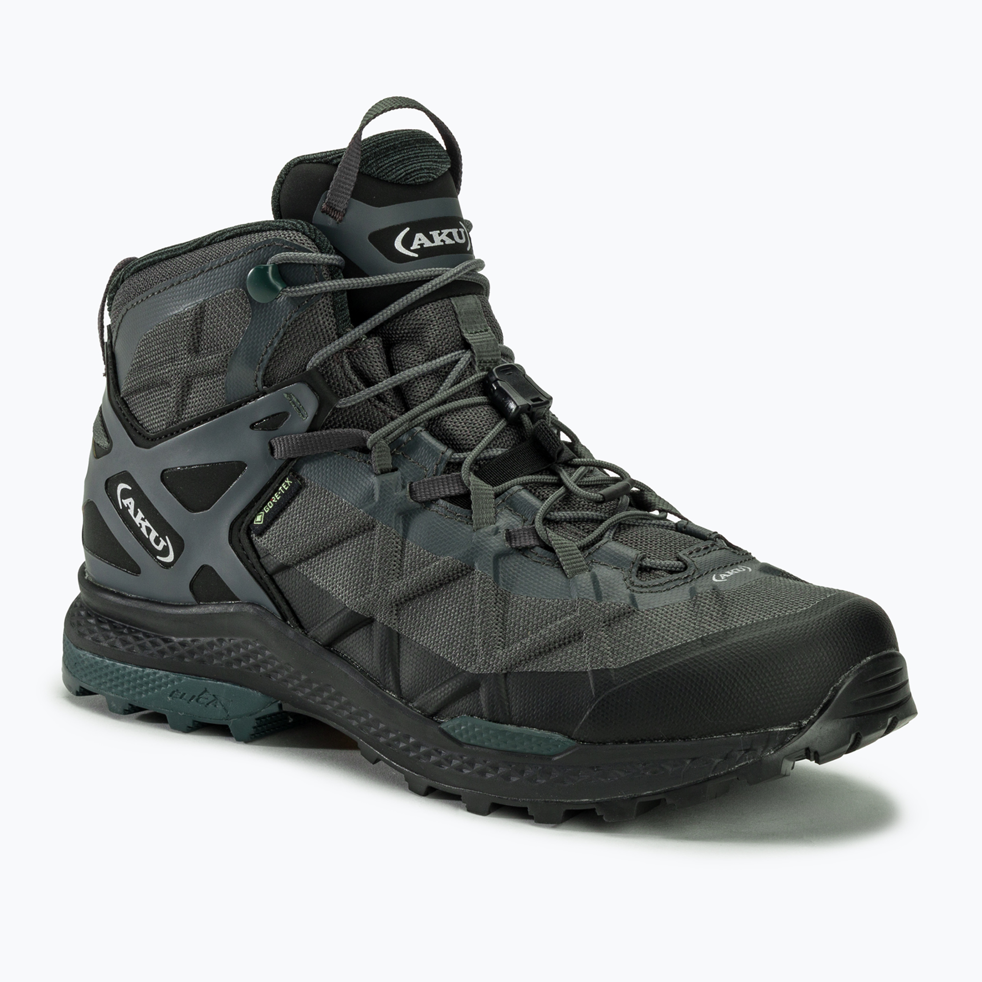 Buty trekkingowe męskie AKU Rocket Mid DFS GTX grey/green 