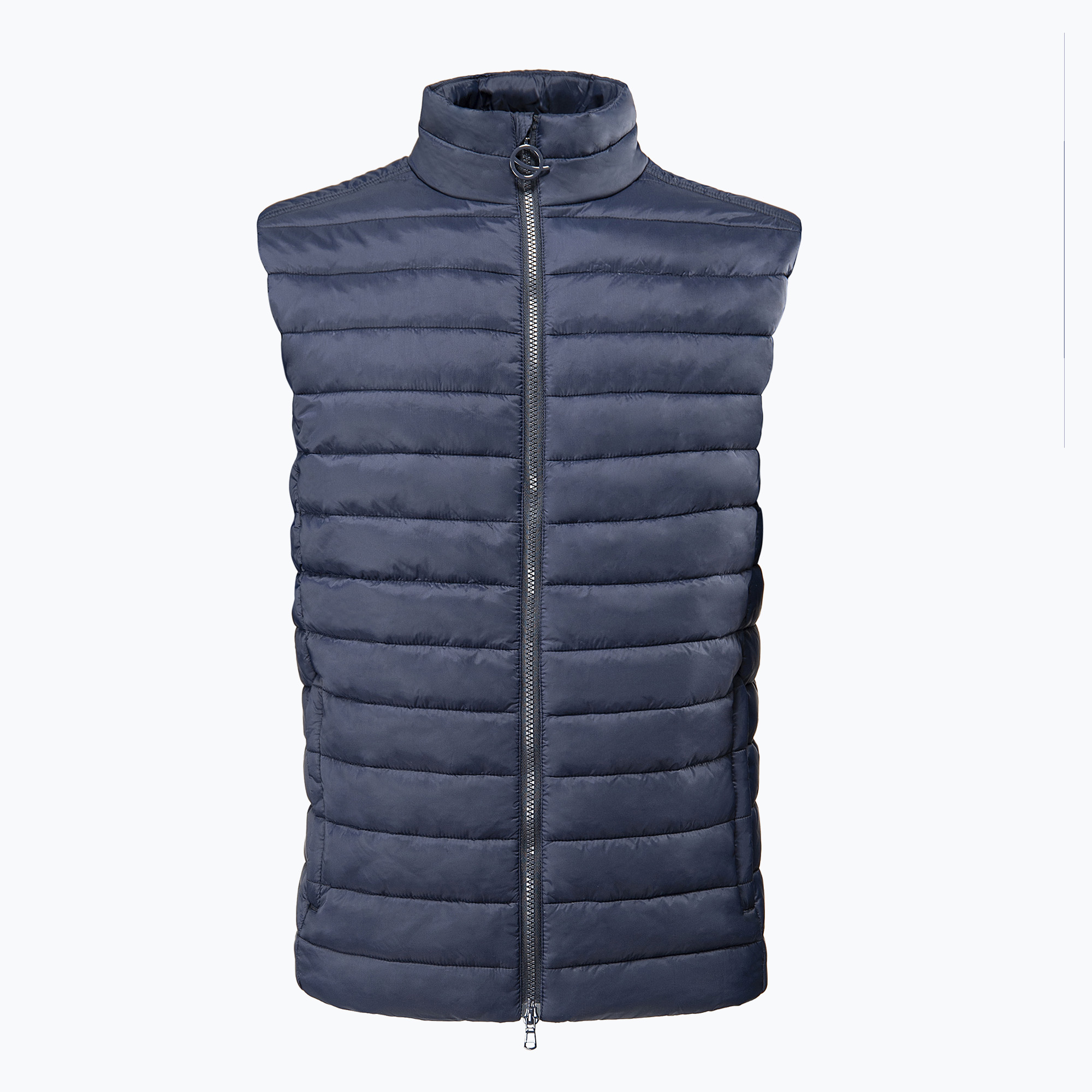 Pánska jazdecká bunda Eqode by Equiline Dexy navy blue bez rukávov Q54003