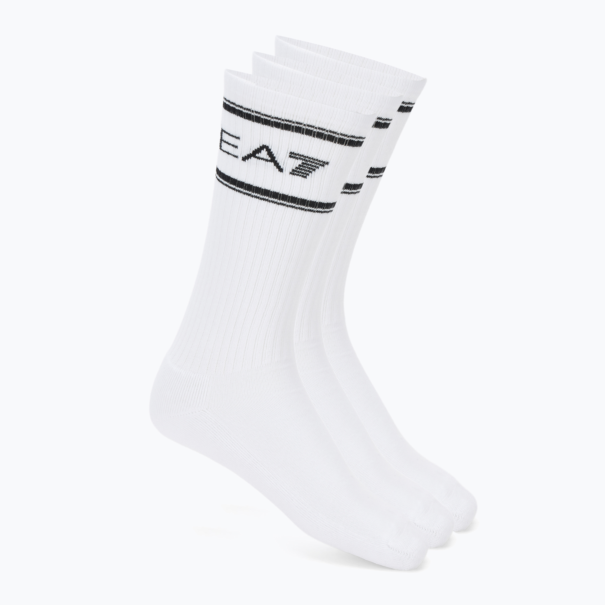 Skarpety EA7 Emporio Armani Train Socks Sponge 3 pary white/white/white 