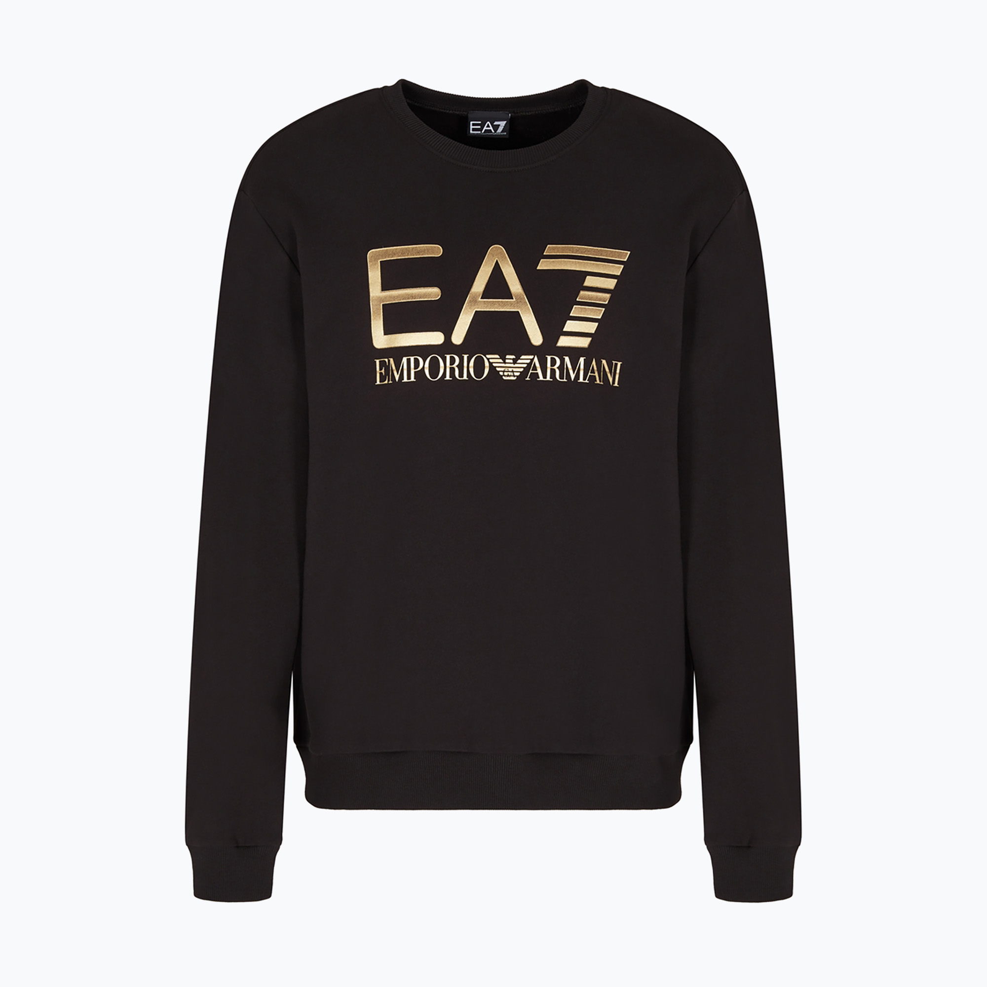 Bluza męska EA7 Emporio Armani Train Logo Series T-Top Big Logo black 