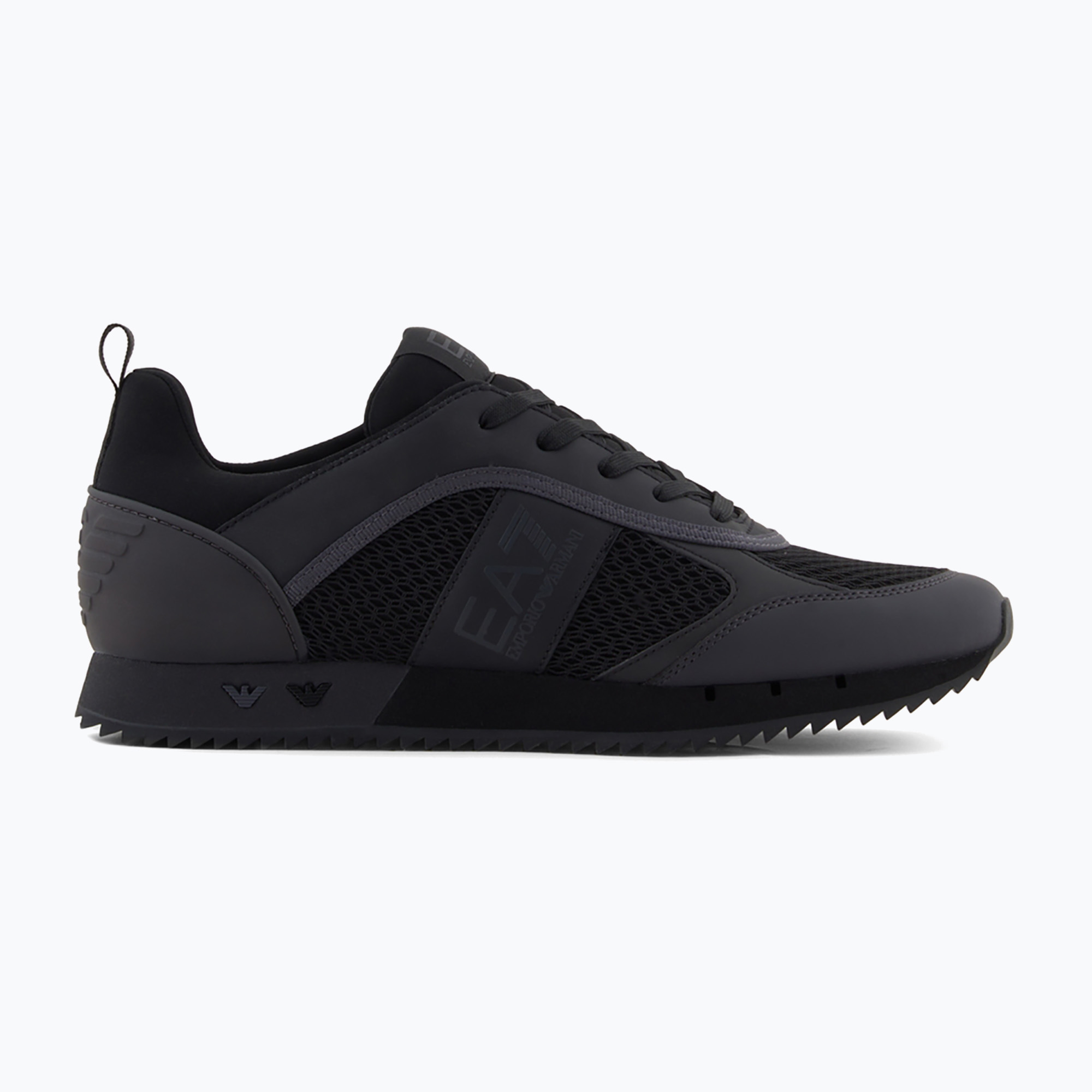 Buty EA7 Emporio Armani Black & White Laces black/asphalt 