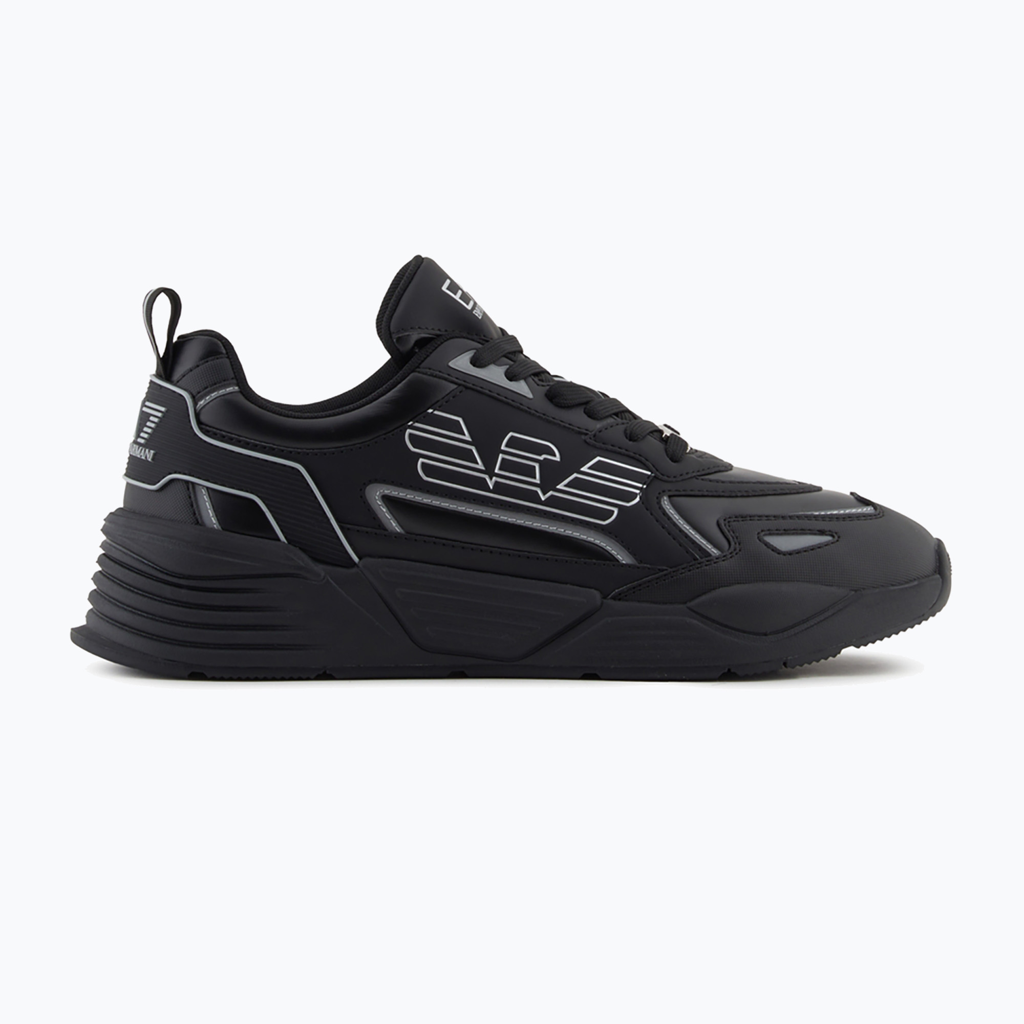 Buty EA7 Emporio Armani Ace Runner Special triple black/silver 