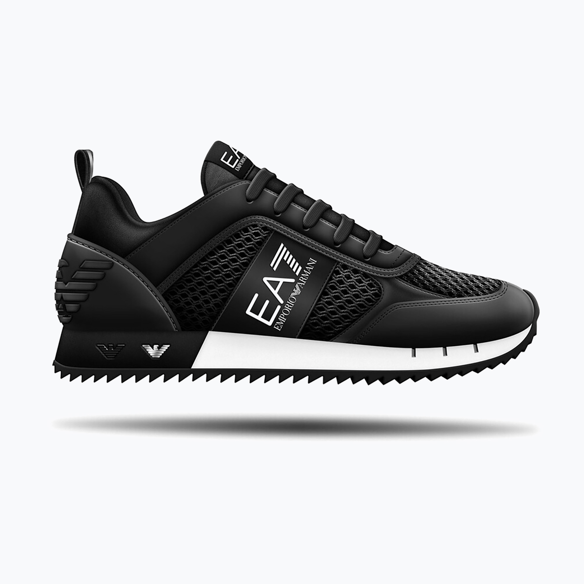 Buty EA7 Emporio Armani Black & White Laces black/white 