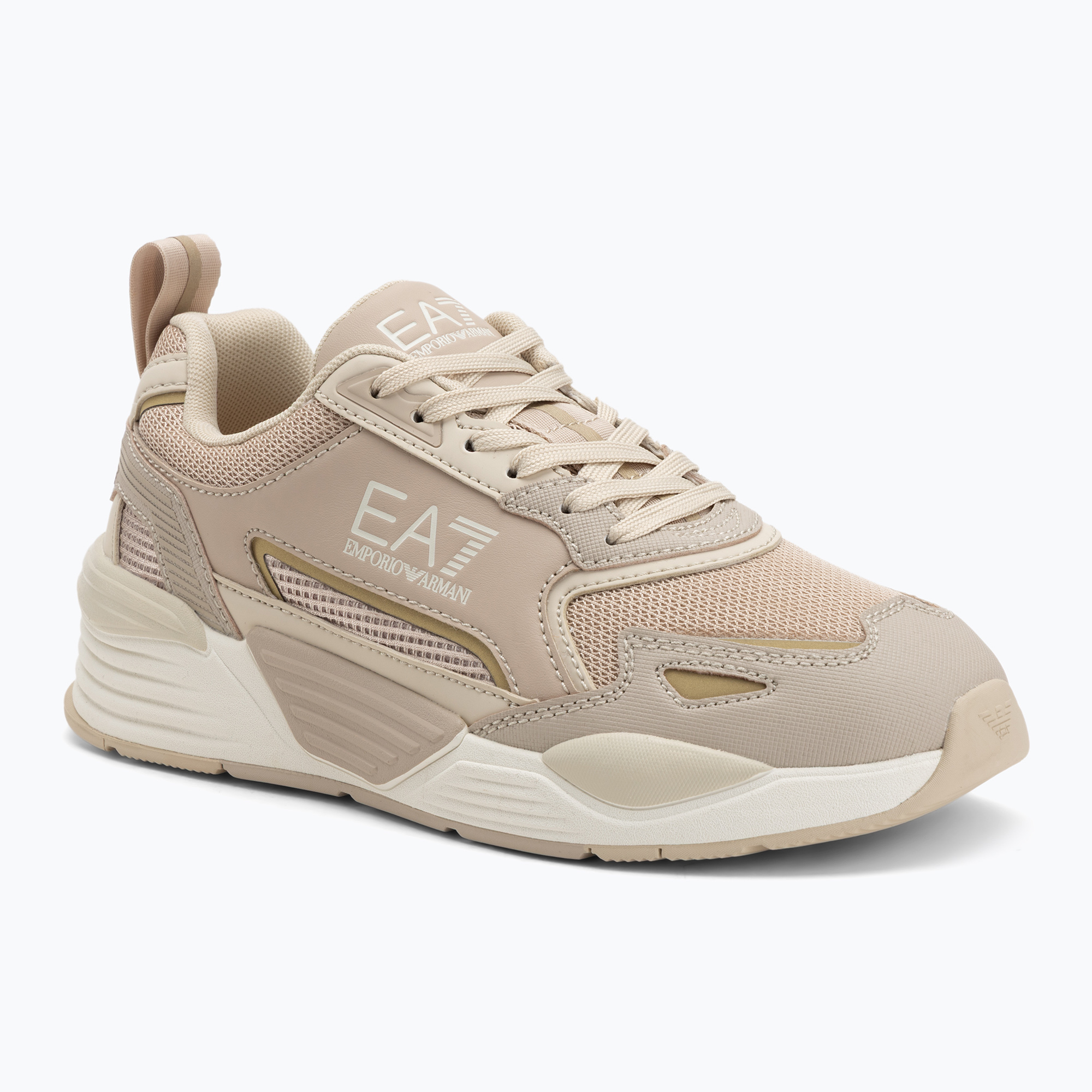 Buty EA7 Emporio Armani Ace Runner New cement/almond milk/light gold 
